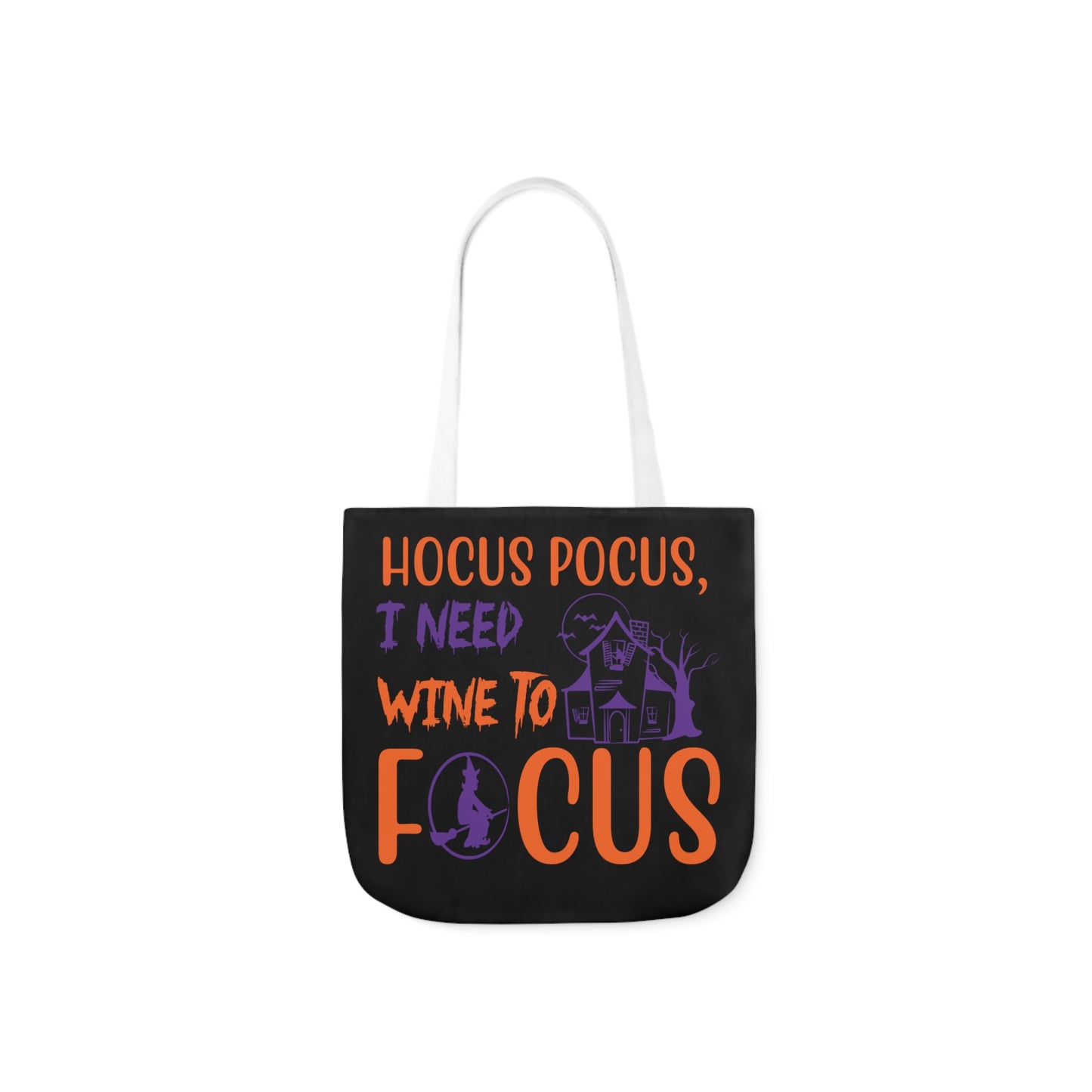 Hocus Pocus - Canvas Tote Bag, 5-Color Straps - Halloween