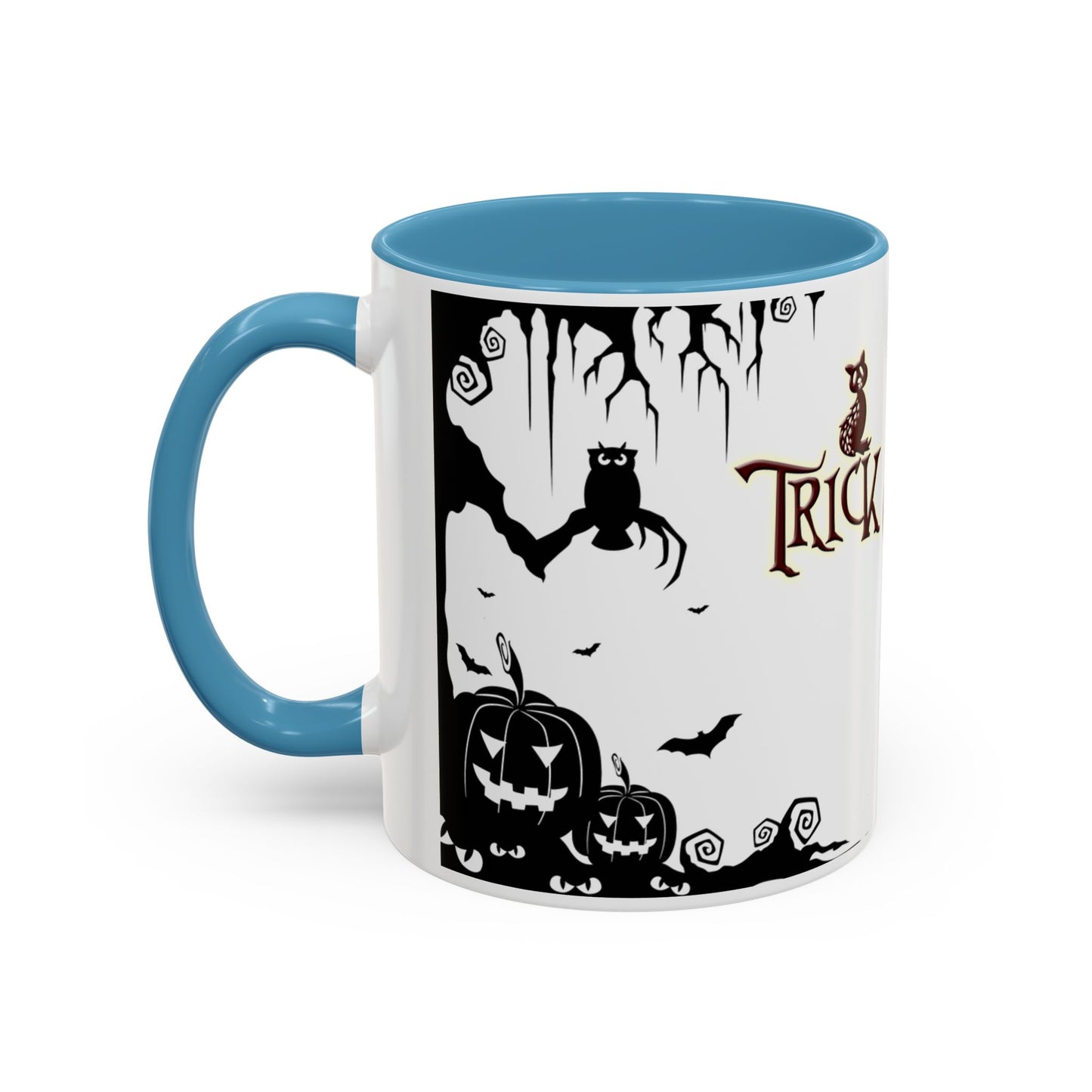 Trick or Treat -Accent Coffee Mug (11, 15oz) - Halloween