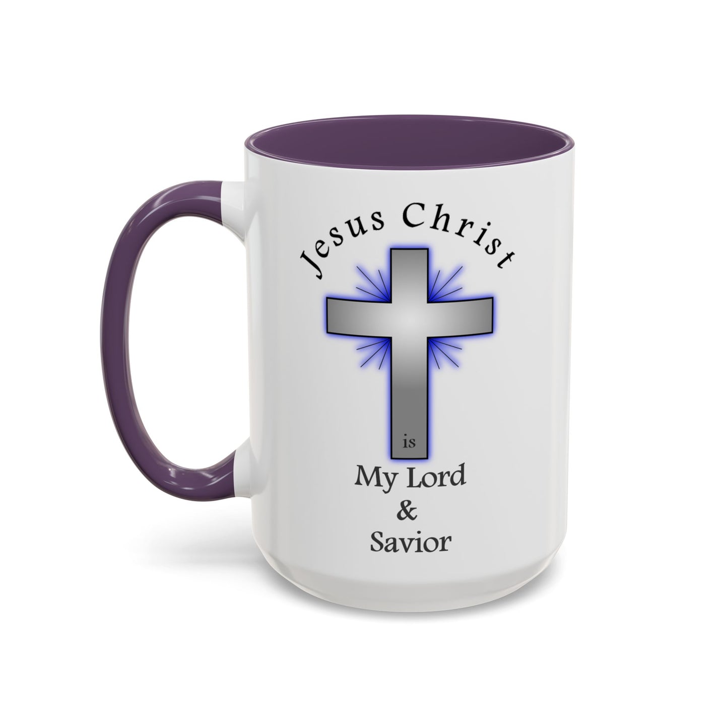 My Lord and Savior - Accent Coffee Mug (11, 15oz) - Easter - Mother's Day - Father's Day