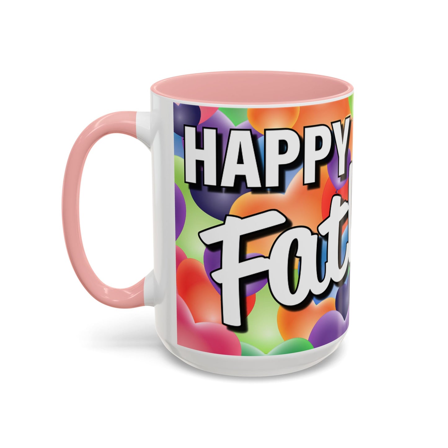 Happy Father's Day - Accent Coffee Mug (11, 15oz) - Father's Day