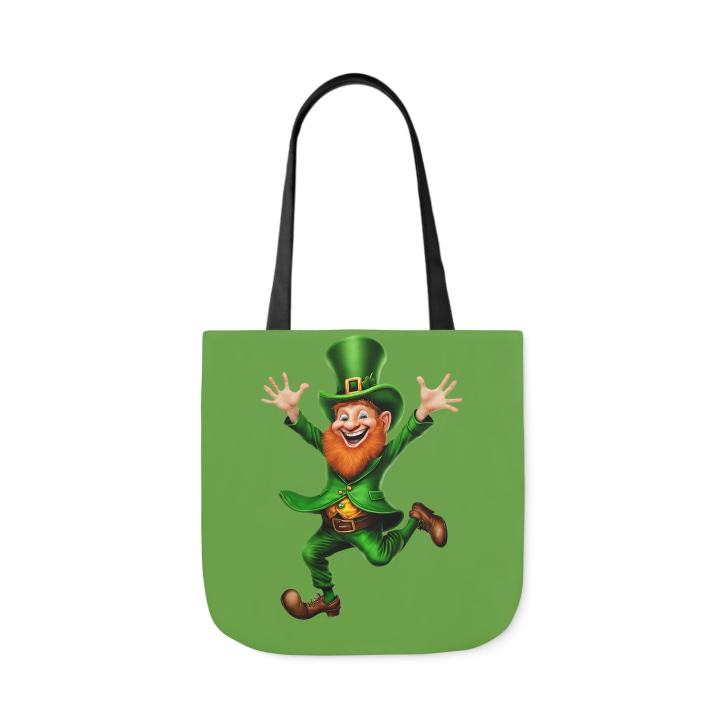 St. Patricks - Canvas Tote Bag, 5-Color Straps