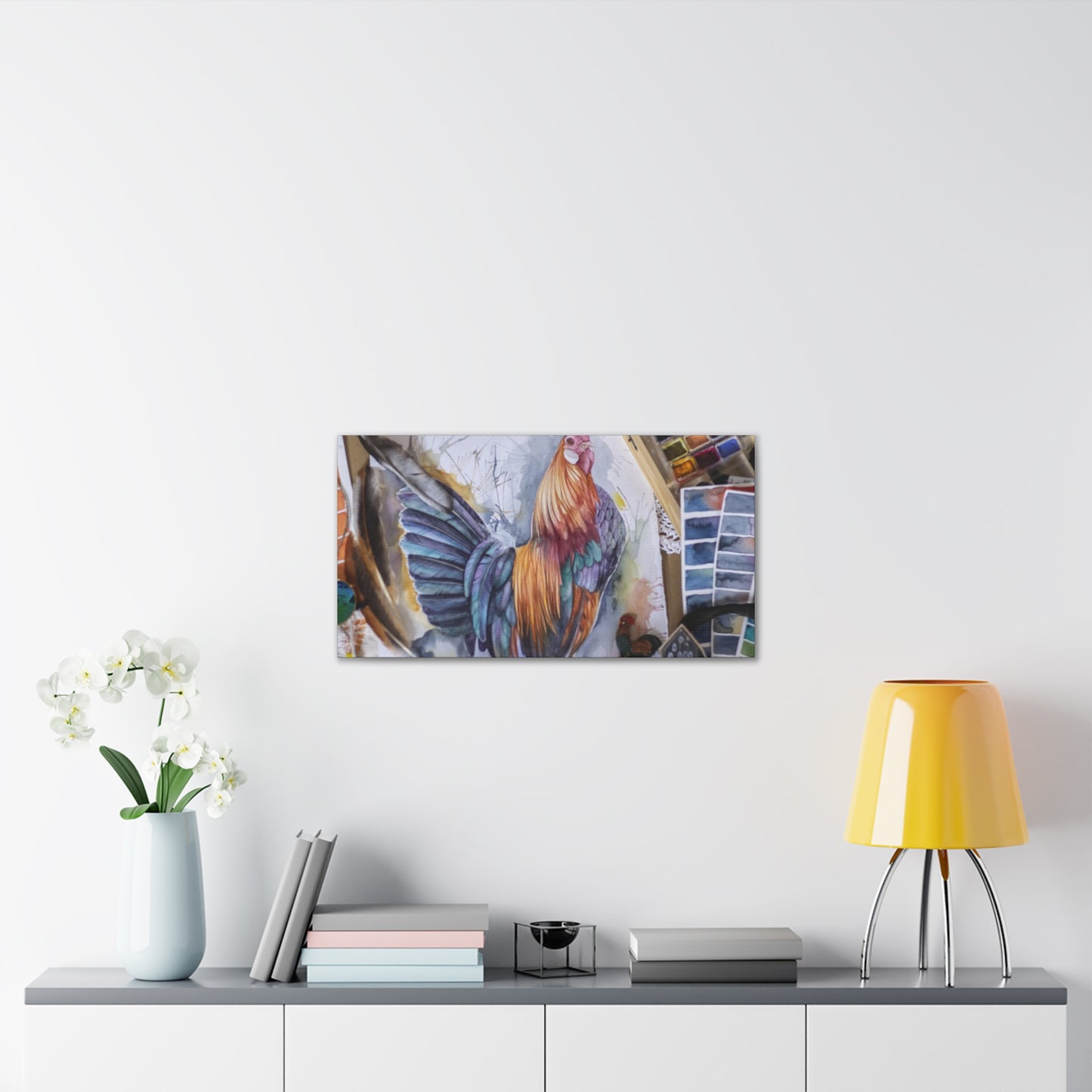 Rooster Art - Canvas Stretched, 0.75"