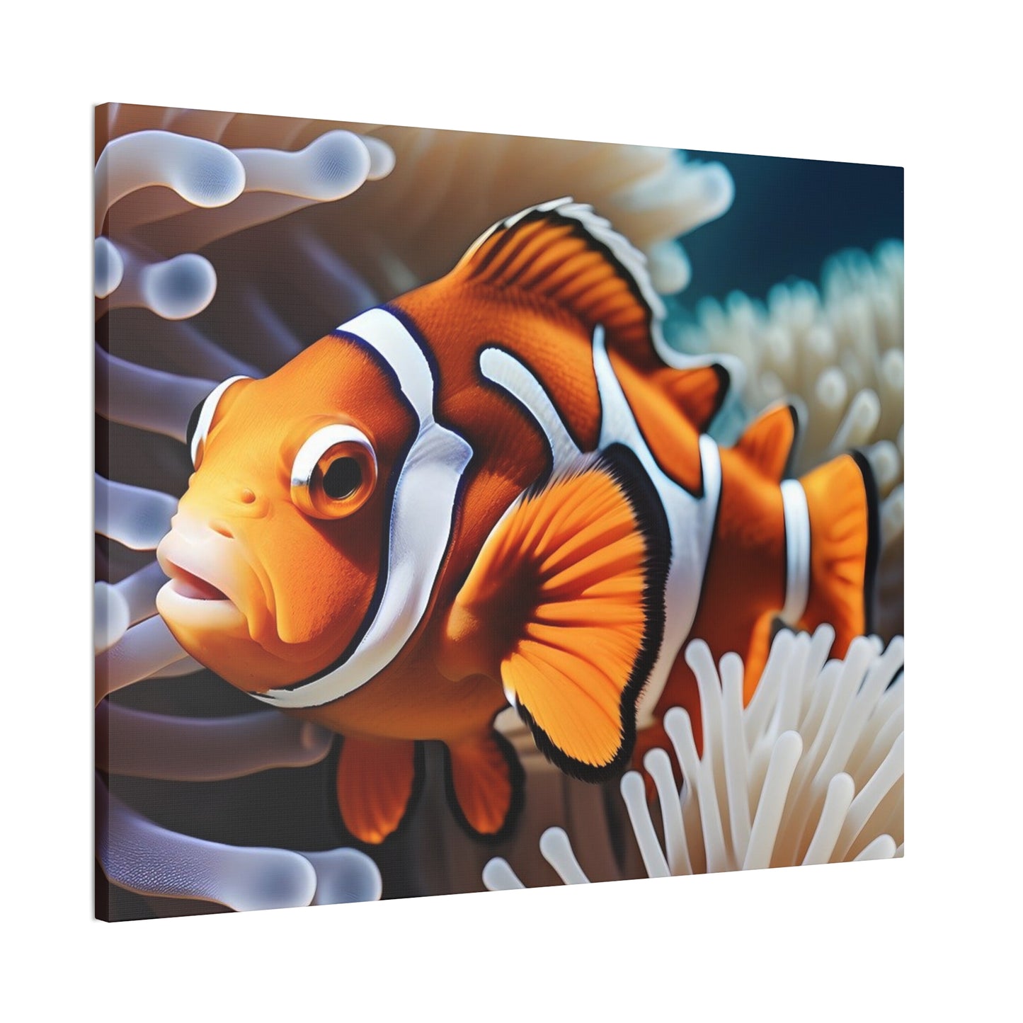 Clown Fish - Canvas Stretched, 0.75"