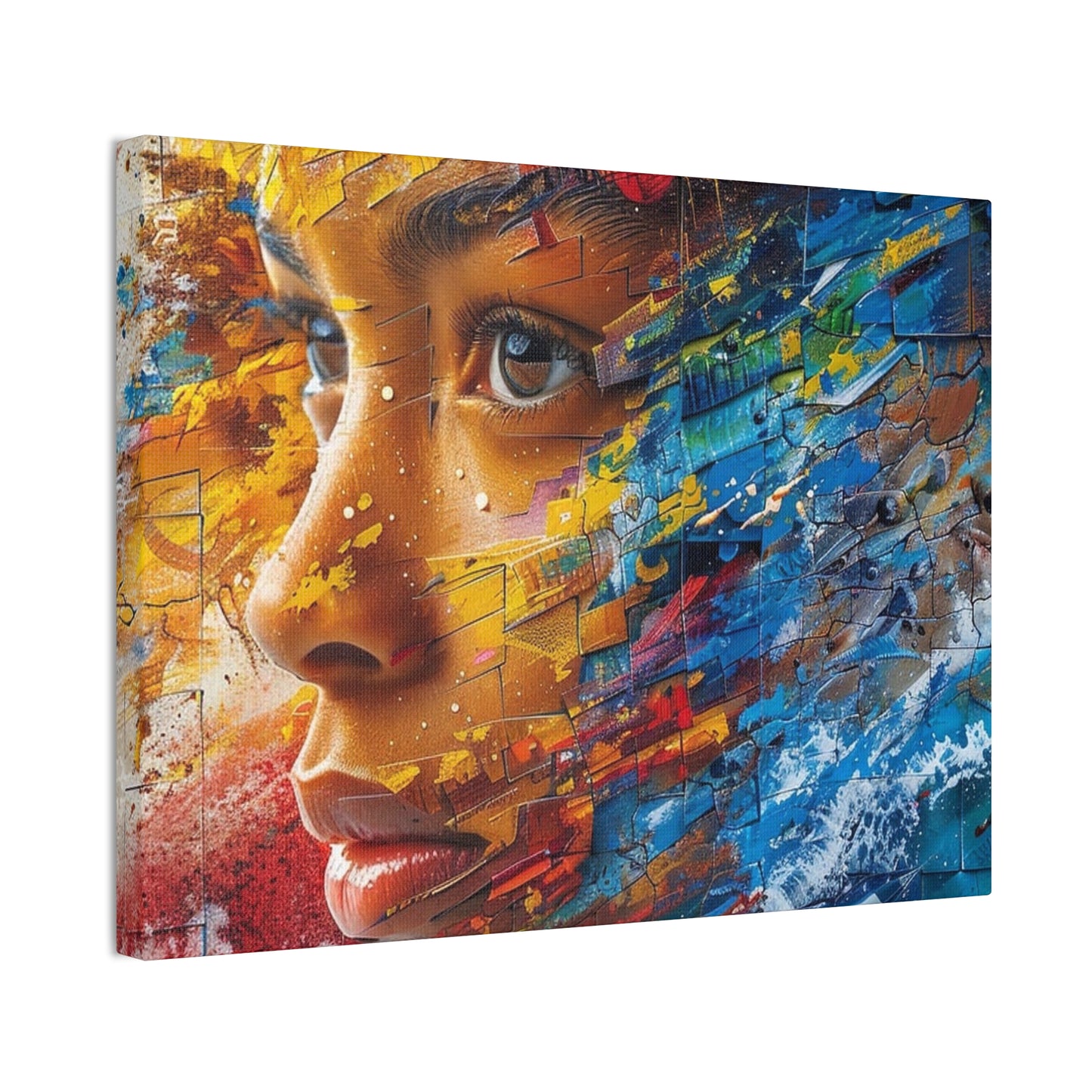 She - Canvas Stretched, 0.75"