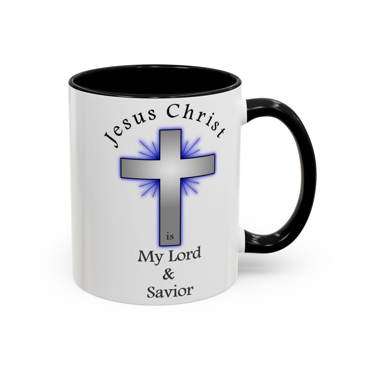 My Lord and Savior - Accent Coffee Mug (11, 15oz) - Easter - Mother's Day - Father's Day