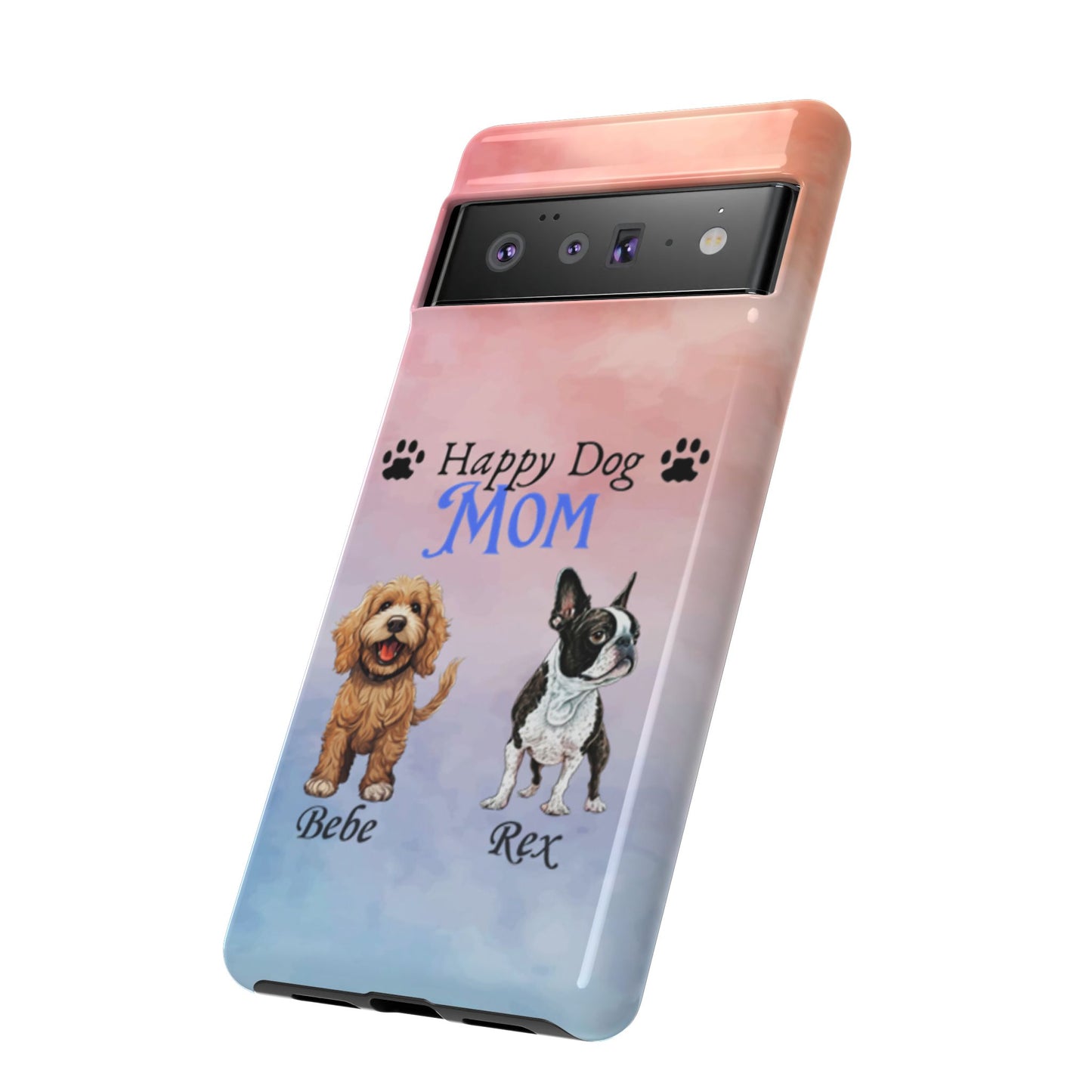 Dog Mom - Personalized - Whimsical Phone Cases - Mother's Day