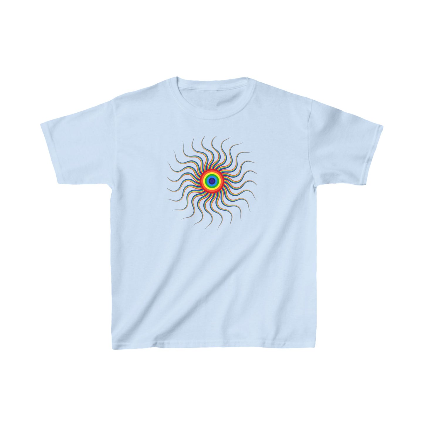 Kids - Crazy Sun -  Heavy Cotton™ T-Shirts