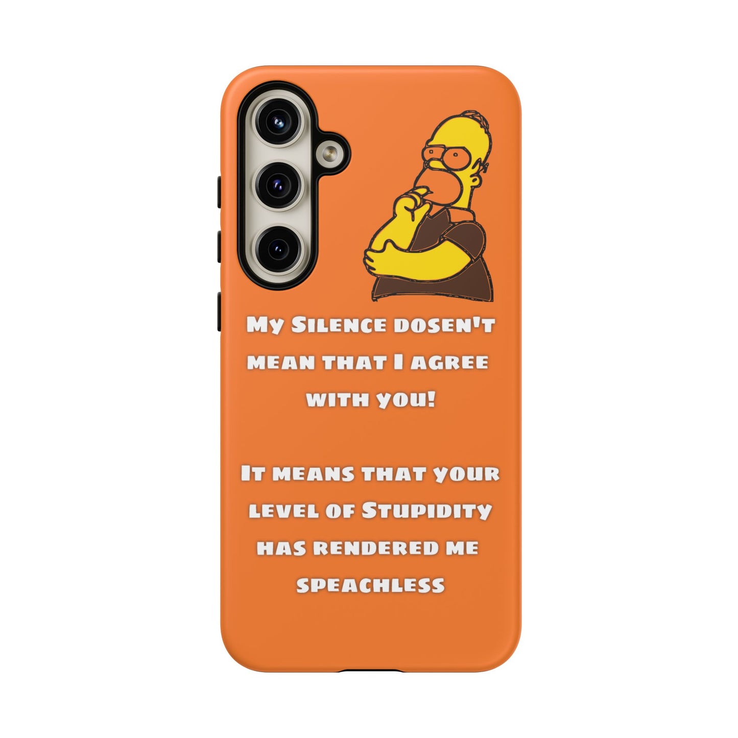 My Silence - Tough Cases - Whimsical Phone Cases