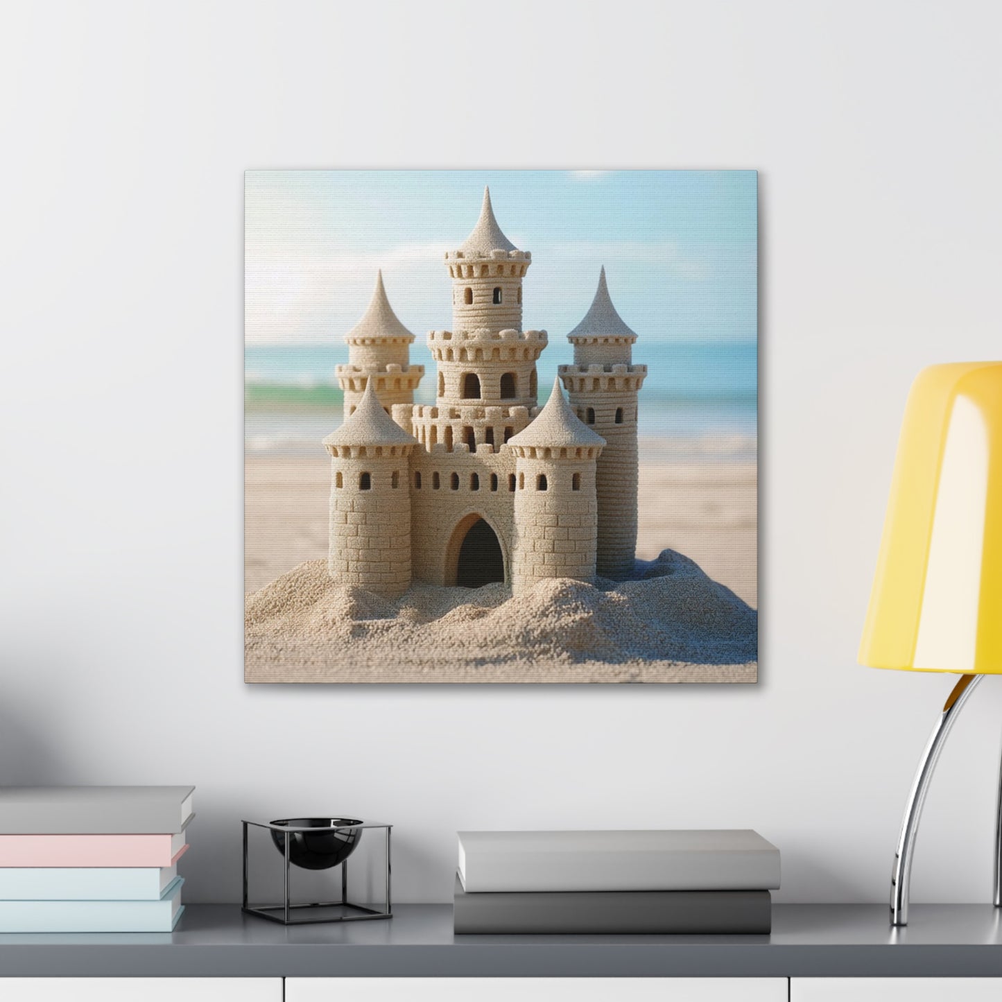 Sand Castle - Canvas Stretched, 0.75"