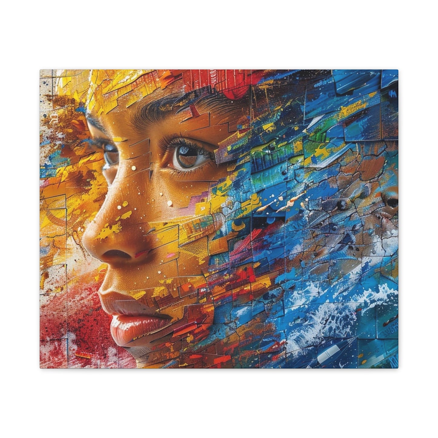 She - Canvas Stretched, 0.75"