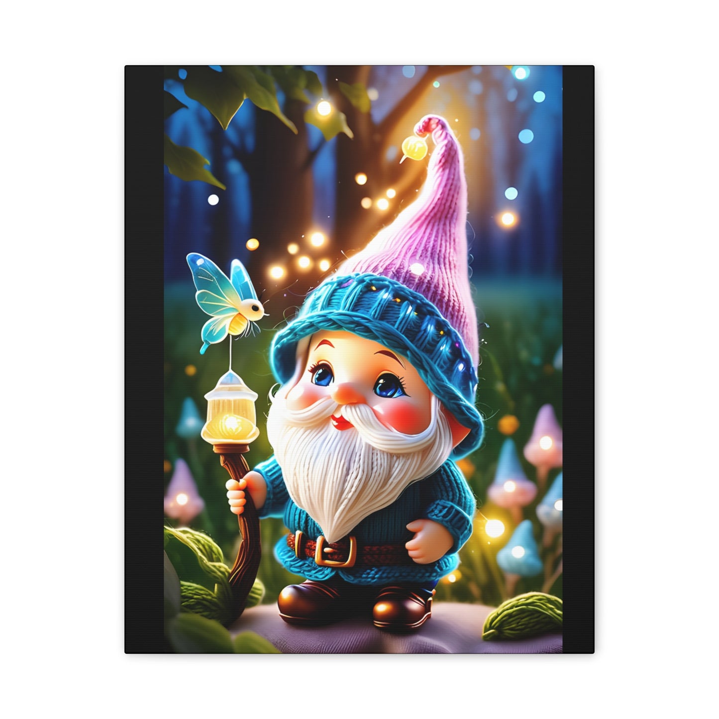 Gnome - Canvas Stretched, 0.75"