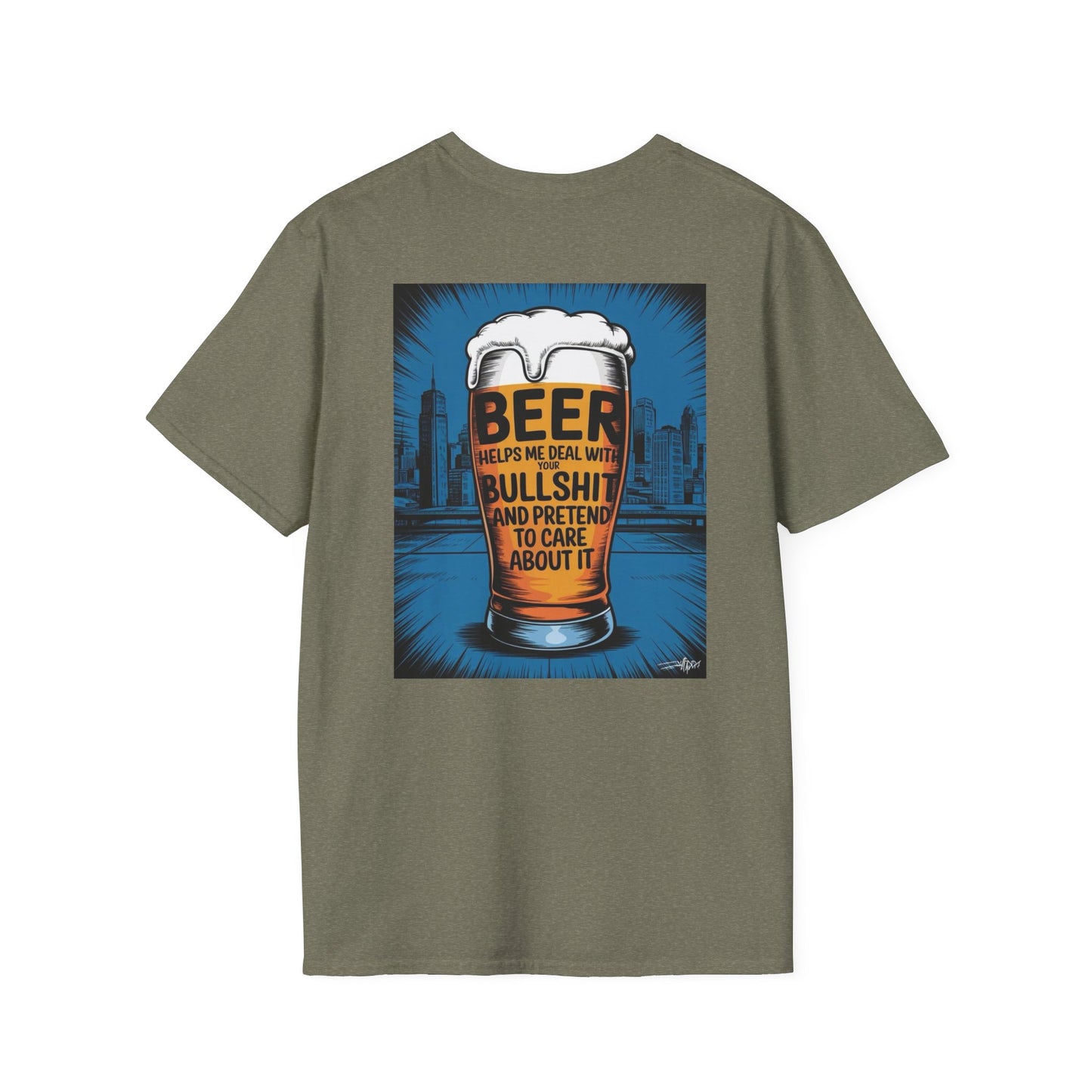 Beer - Unisex Softstyle T-Shirts