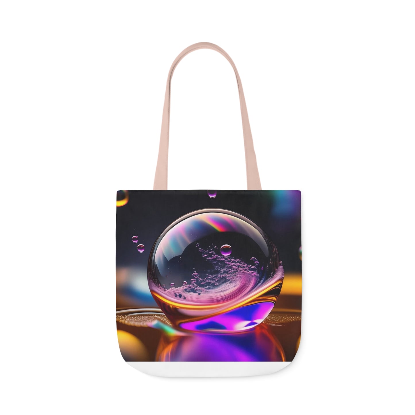 Glass Ball - Canvas Tote Bag, 5-Color Straps