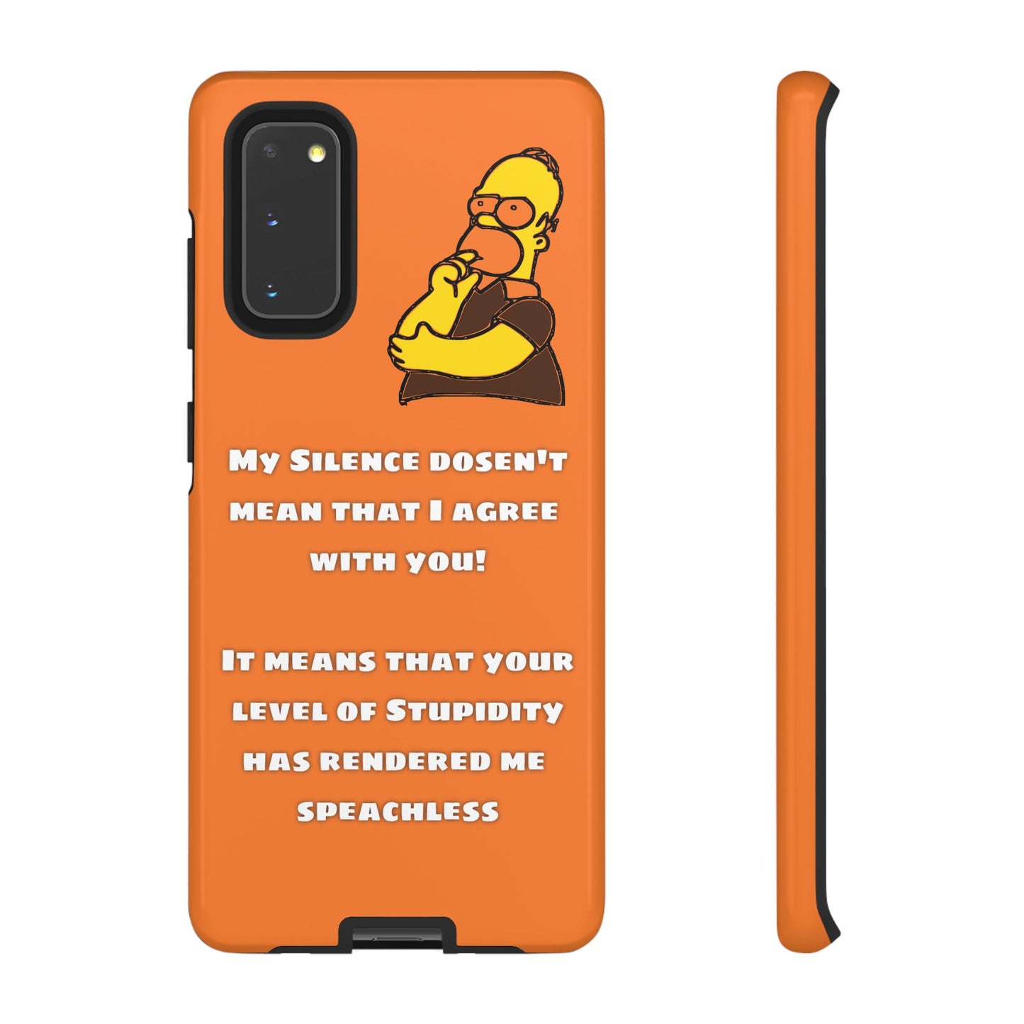 My Silence - Tough Cases - Whimsical Phone Cases