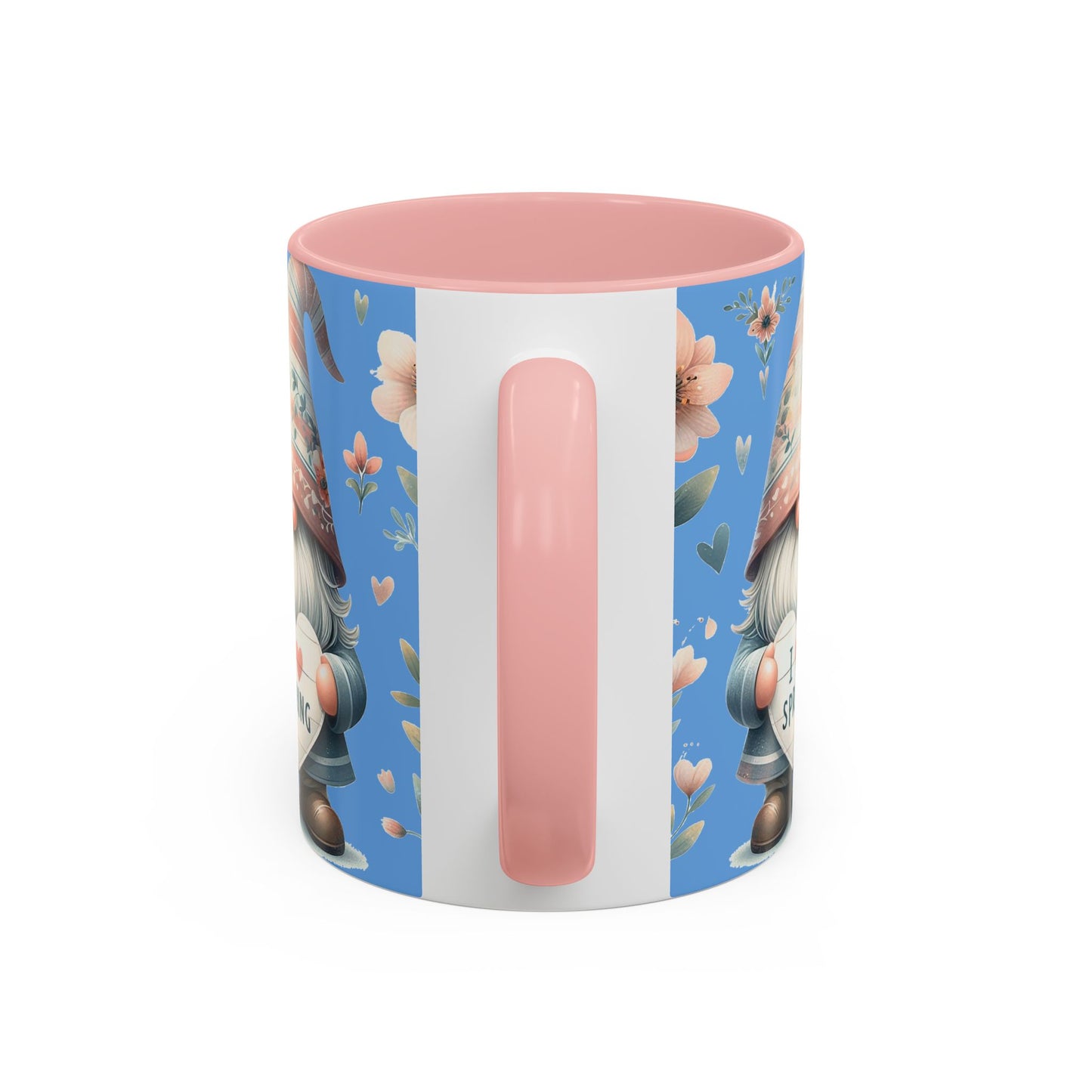 I Love Spring - Accent Coffee Mug (11, 15oz)