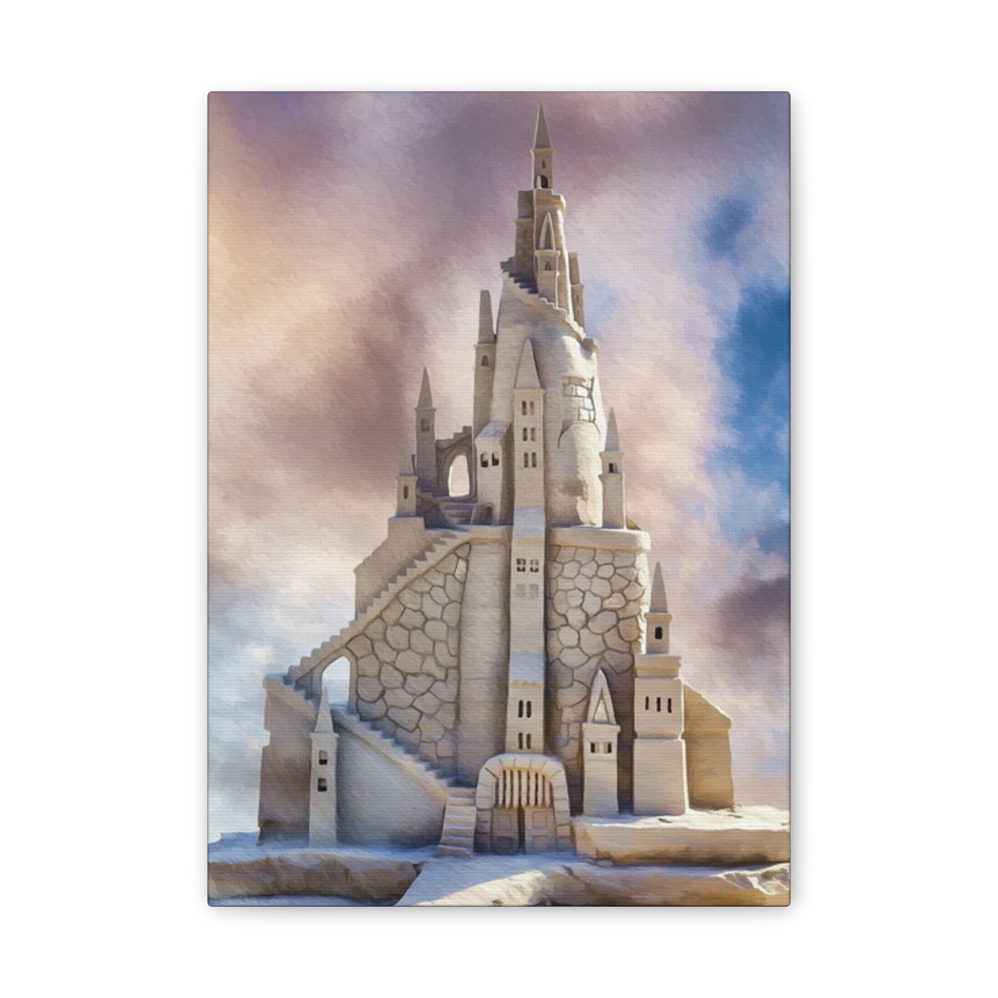 Sand Castle - Canvas Stretched, 0.75"