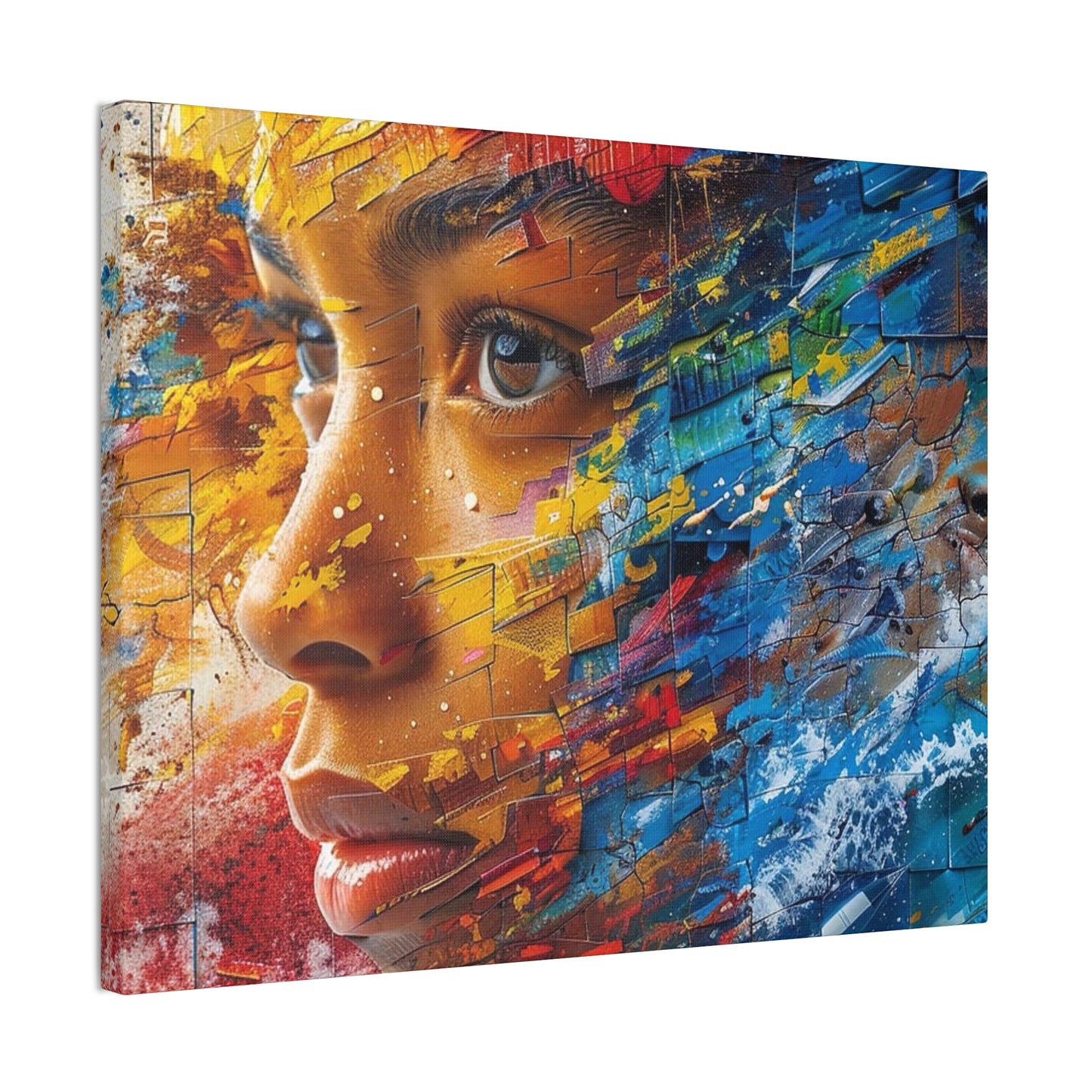 She - Canvas Stretched, 0.75"