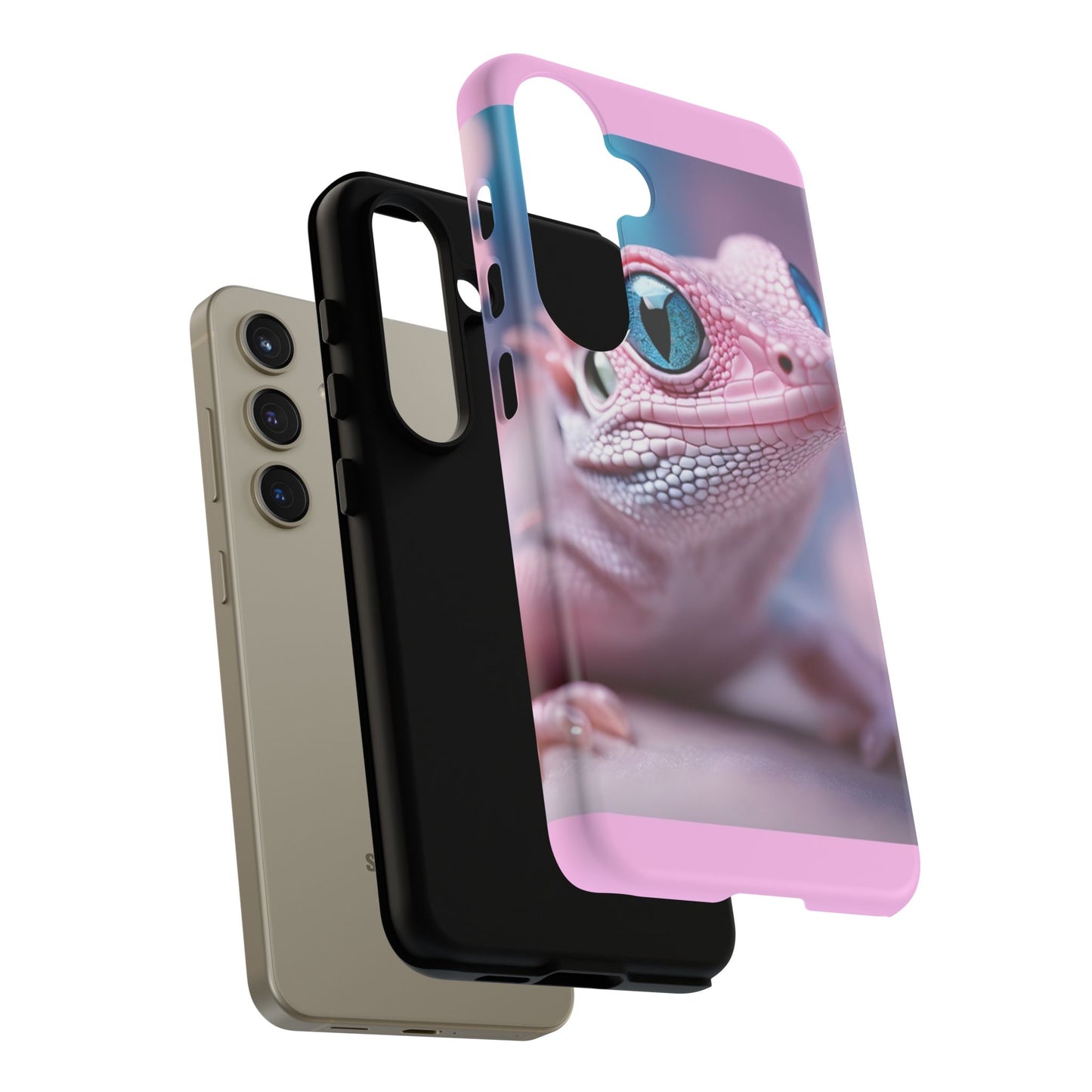 Pink Lizard - Whimsical Phone Cases