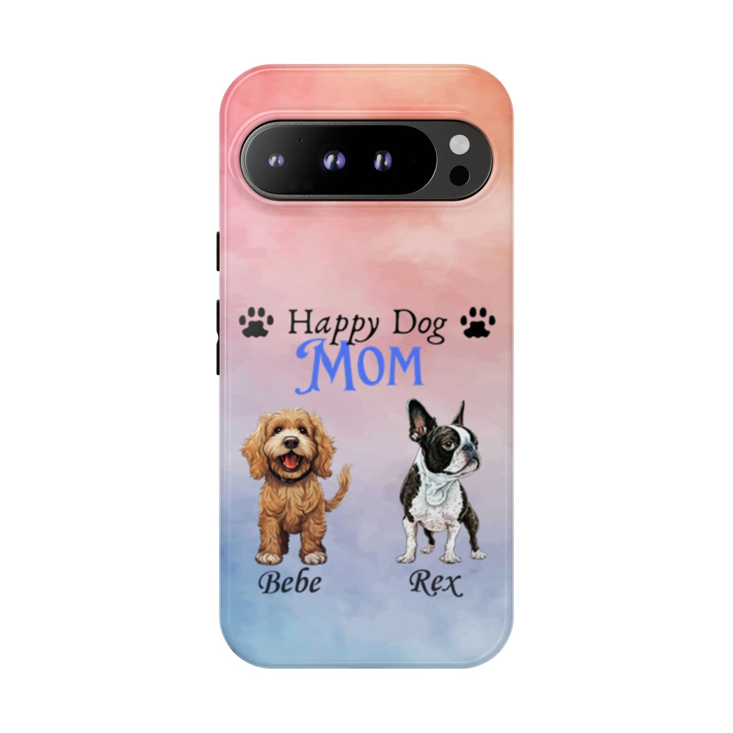 Dog Mom - Personalized - Whimsical Phone Cases - Mother's Day