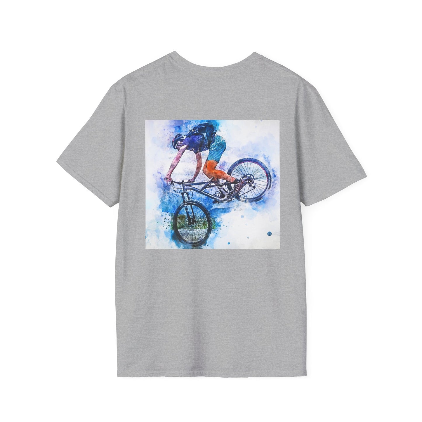 Mountain Bike - Unisex Softstyle T-Shirt