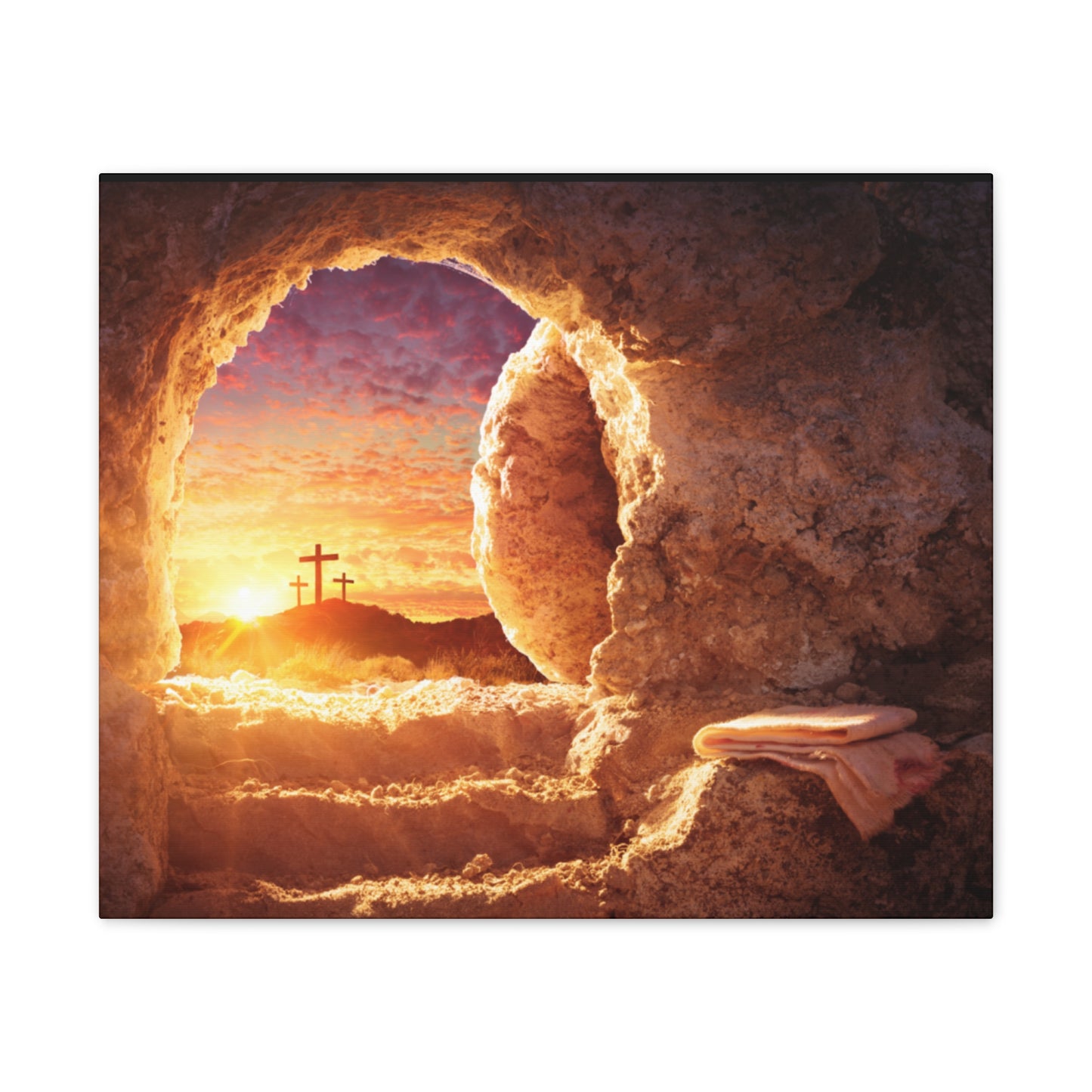 Resurrection - Canvas Stretched, 0.75" - Easter - Mother's Day - Father's Day