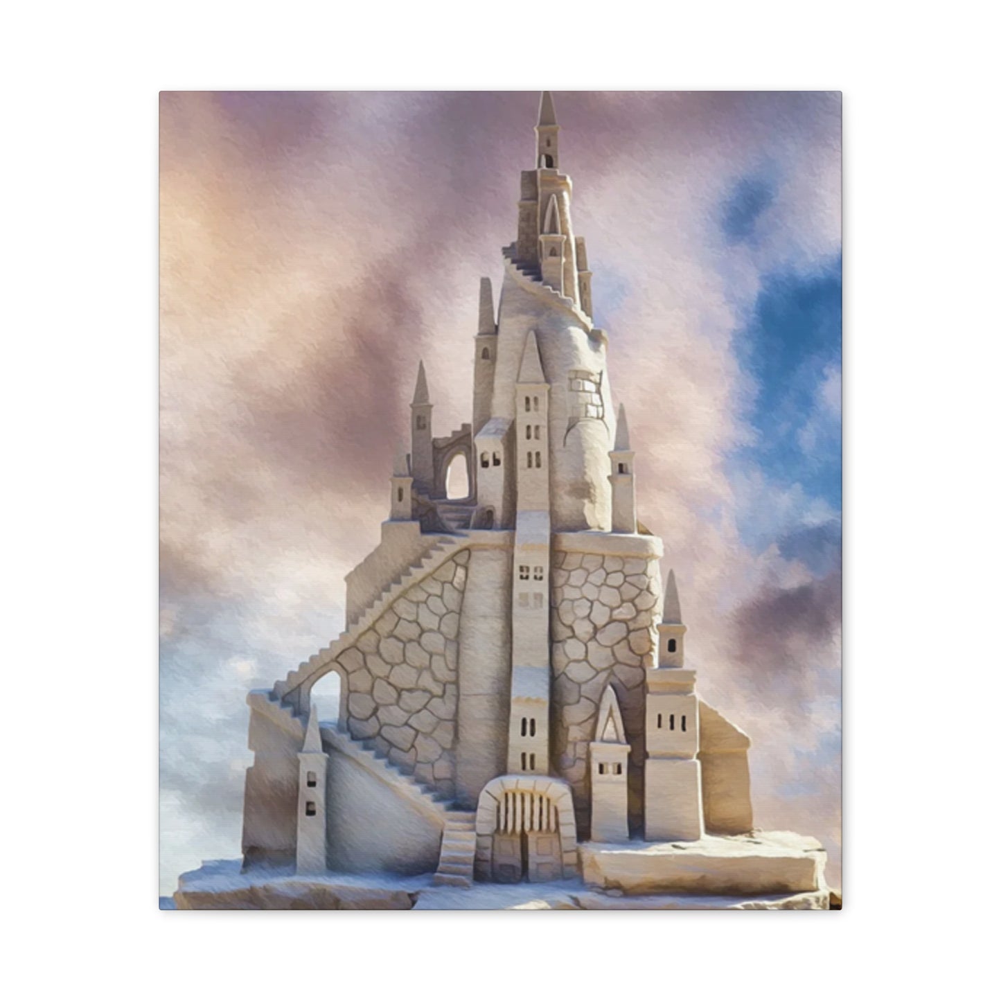 Sand Castle - Canvas Stretched, 0.75"