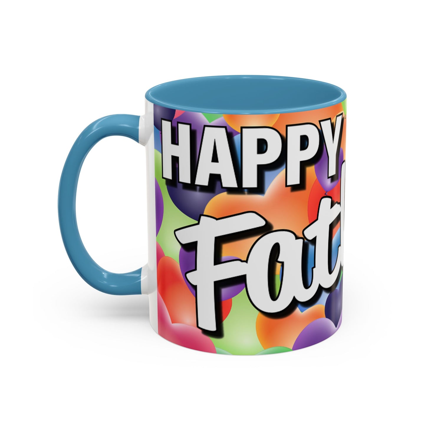 Happy Father's Day - Accent Coffee Mug (11, 15oz) - Father's Day