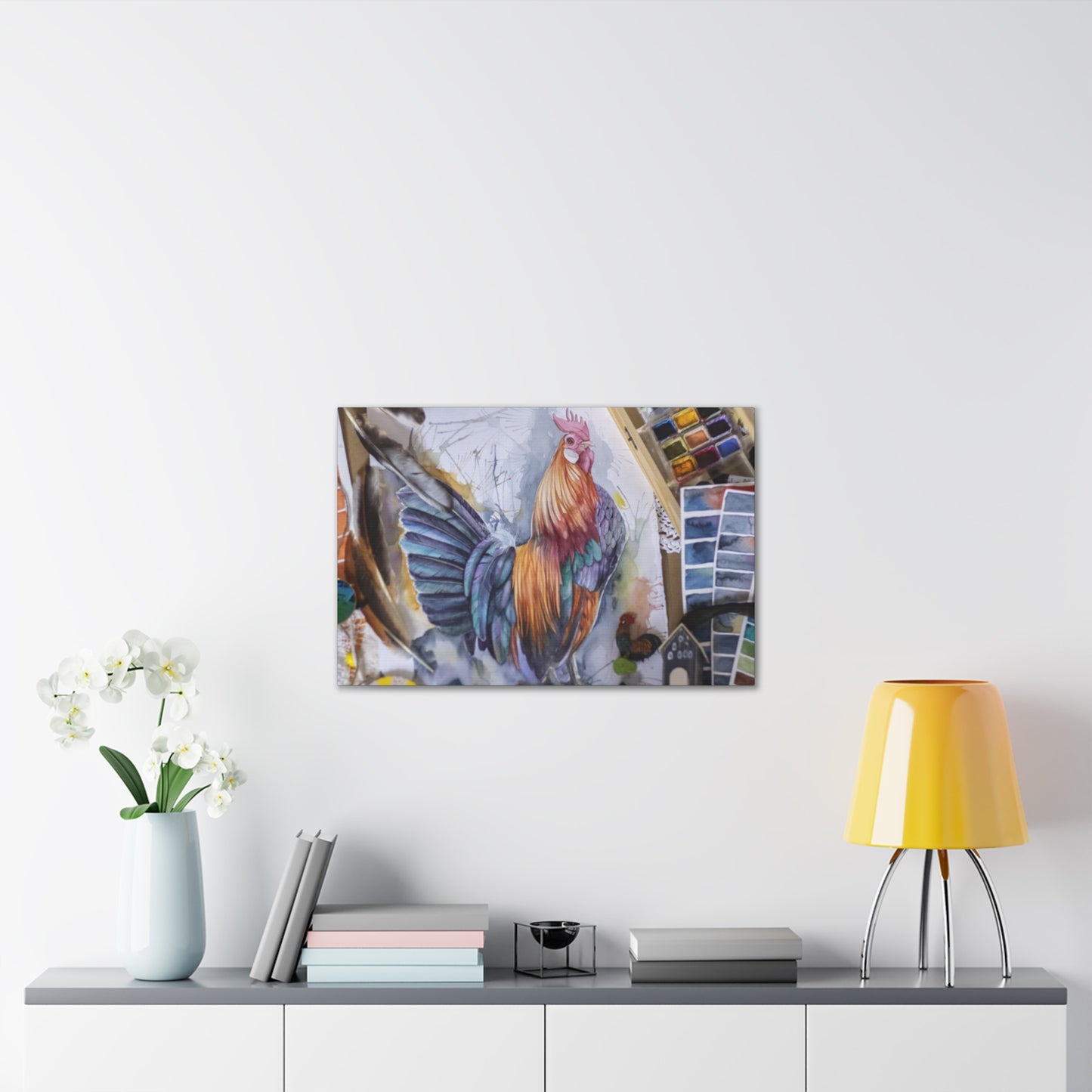 Rooster Art - Canvas Stretched, 0.75"