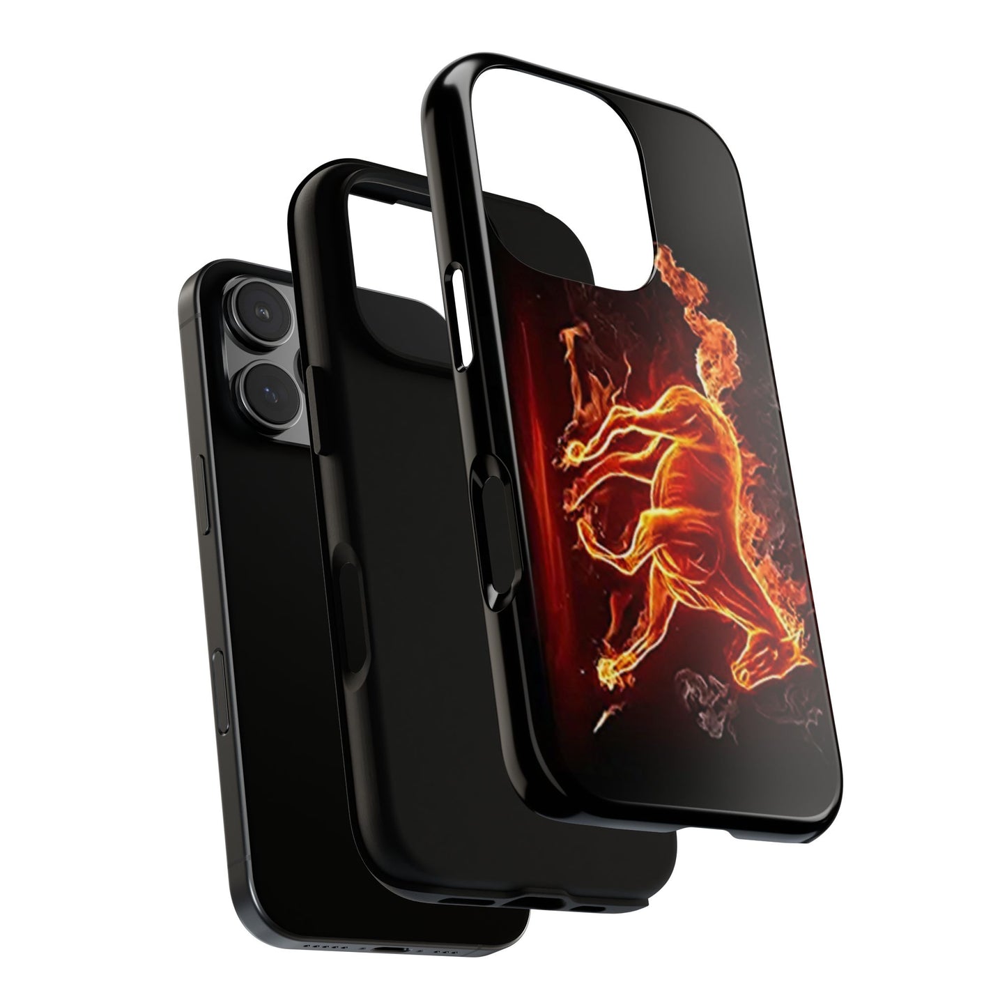 Burning Horse - Whimsical Phone Cases