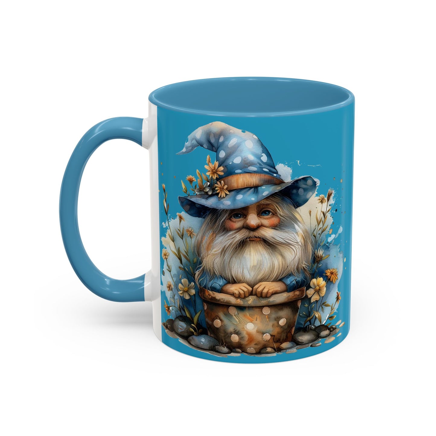 Gnome - Accent Coffee Mug (11, 15oz)