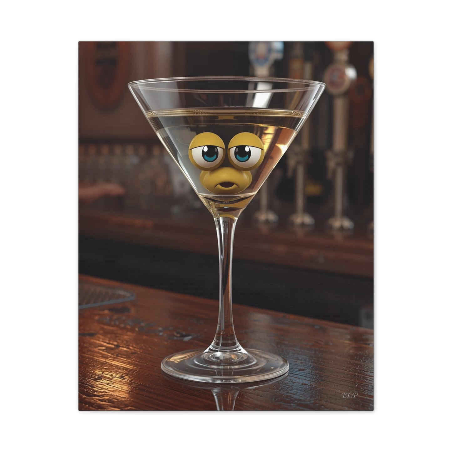 Single Drink - Canvas Stretched, 0.75" - 2026 Wall Art - Creative