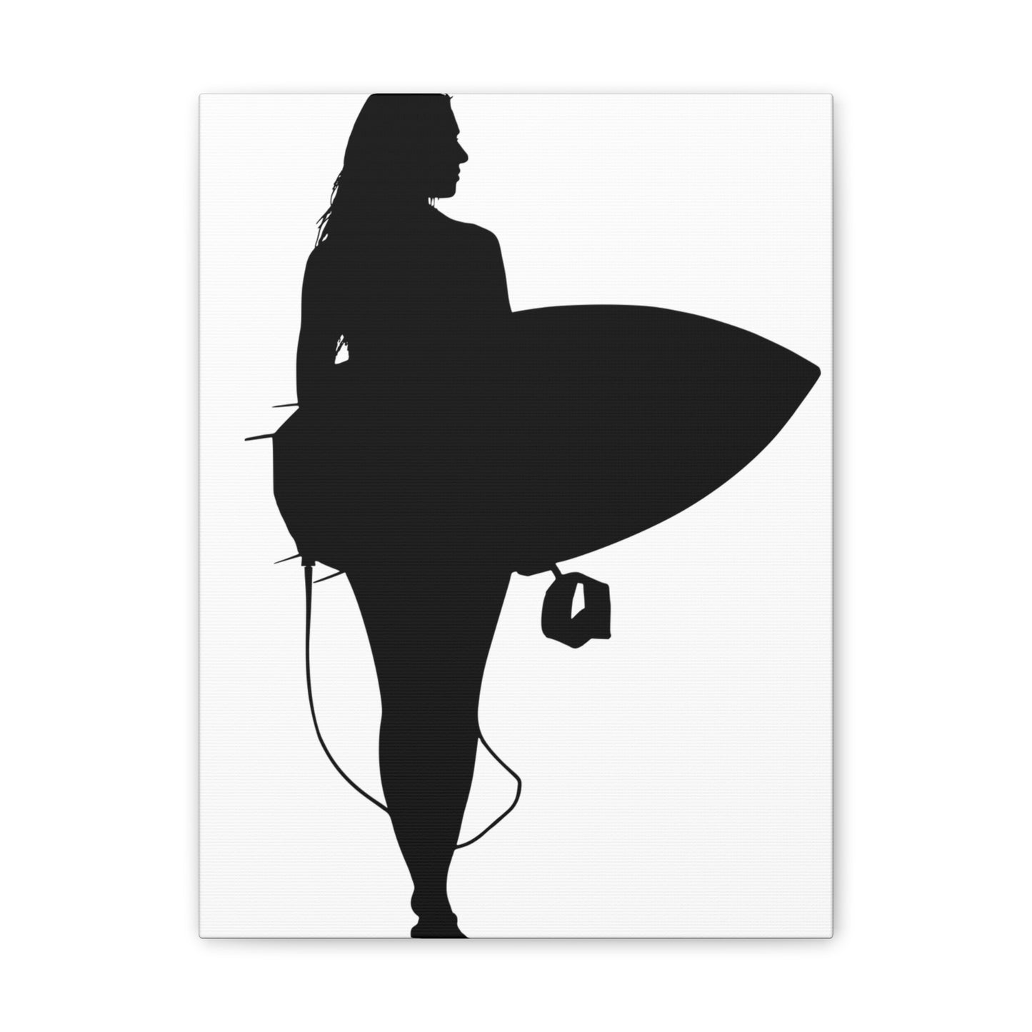 Surfer Girl - Canvas Stretched, 0.75"