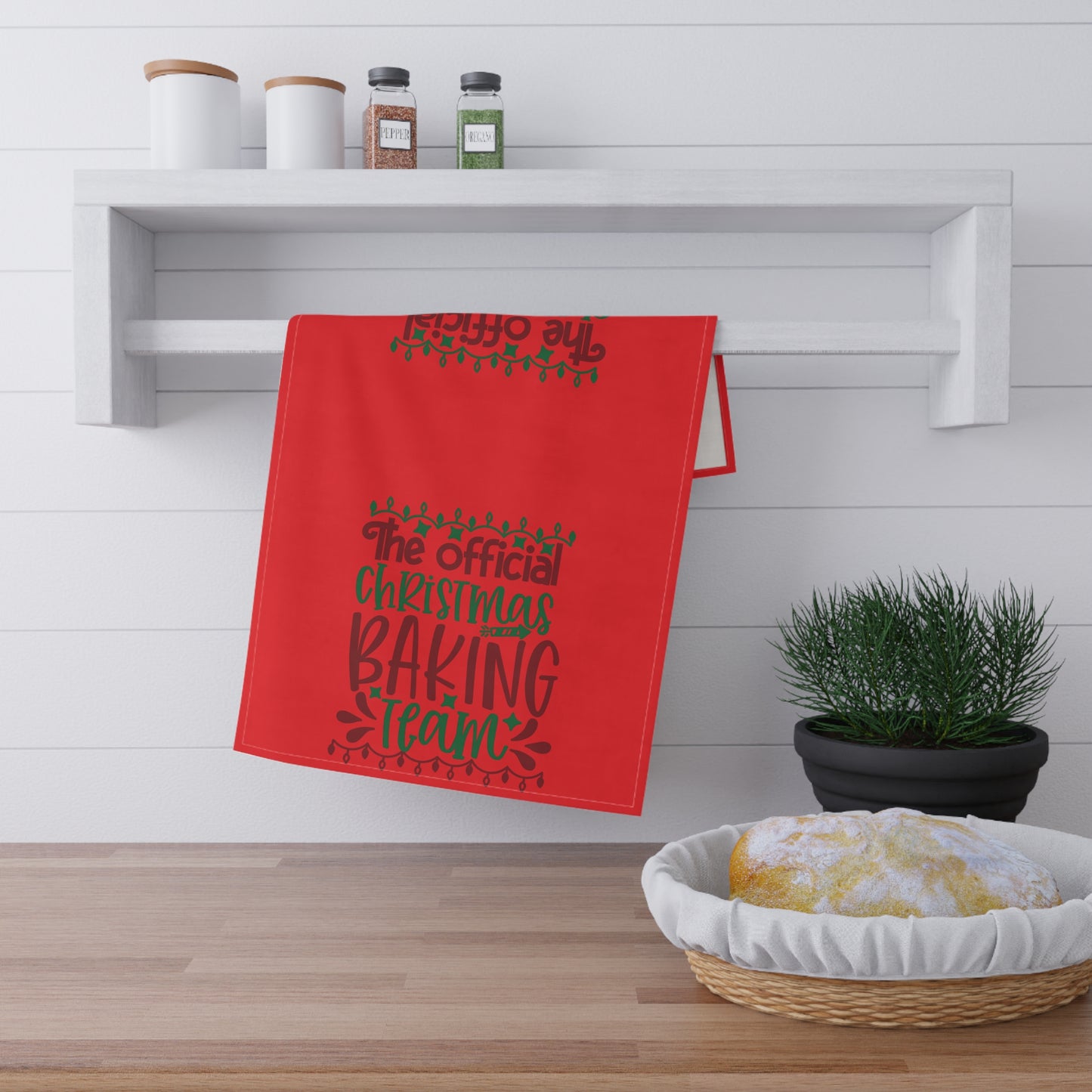 Baking Team - Tea Towels (cotton, poly) - Christmas