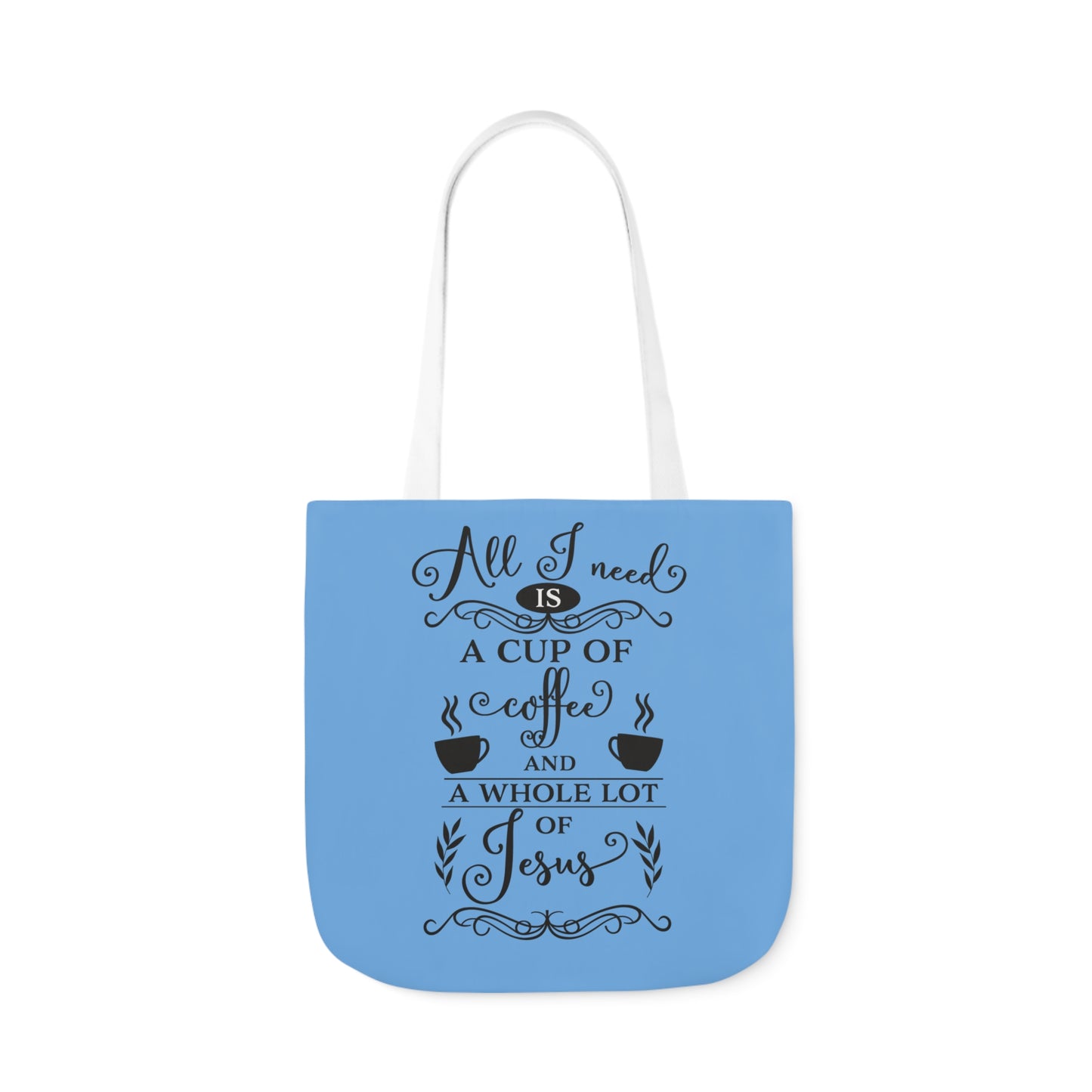 All I Need - Canvas Tote Bag, 5-Color Straps - Religion