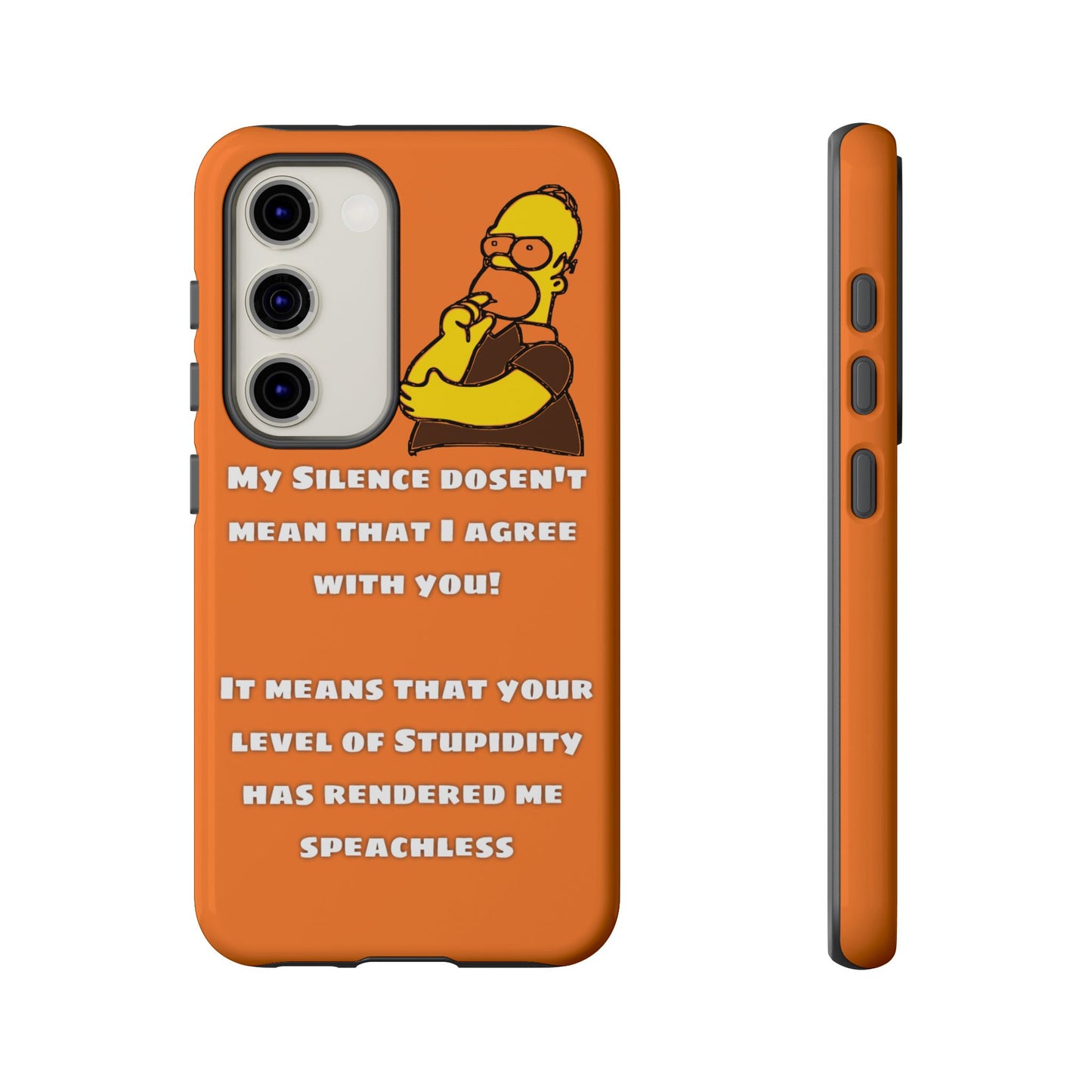 My Silence - Tough Cases - Whimsical Phone Cases