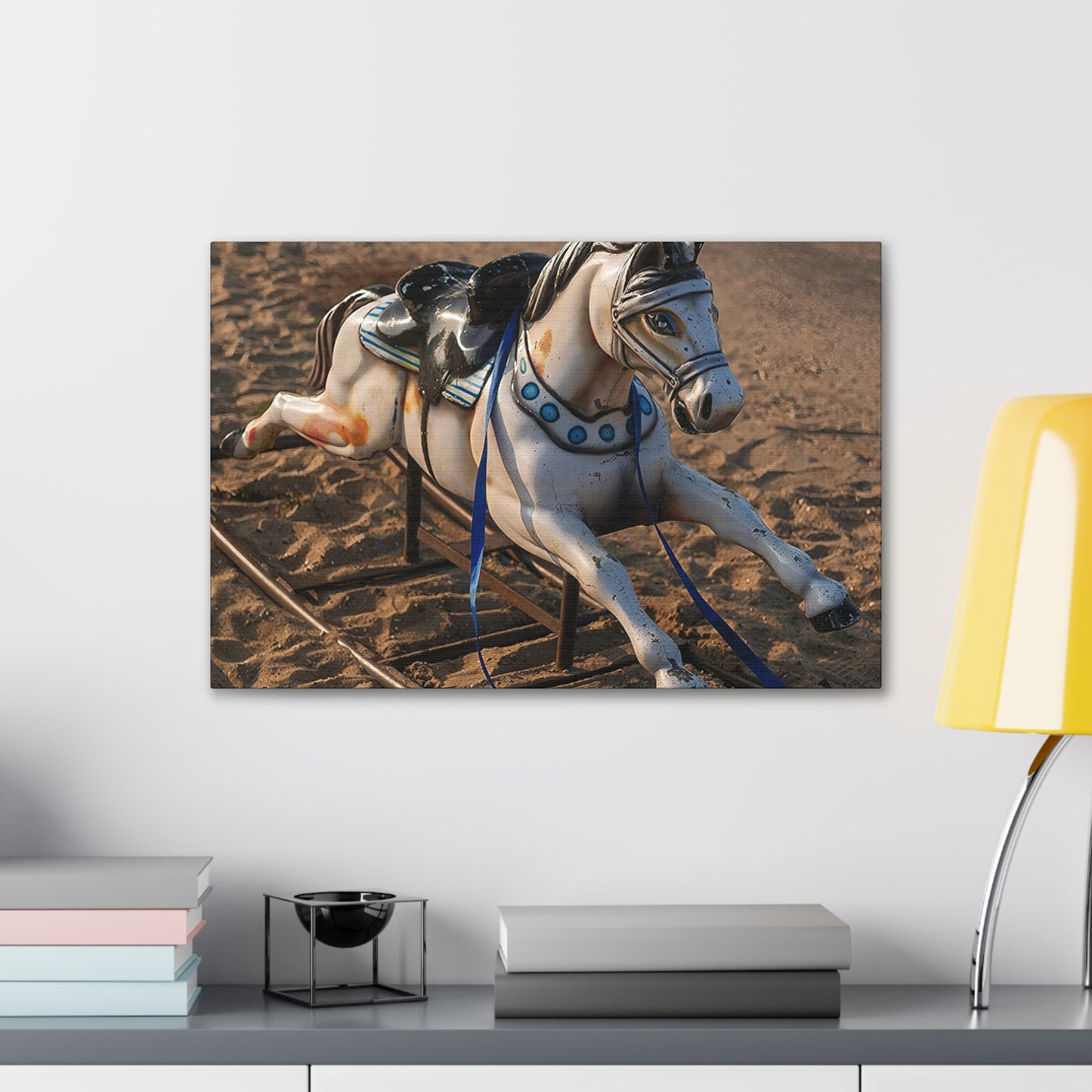 Rocking Horse - Canvas Stretched, 0.75"