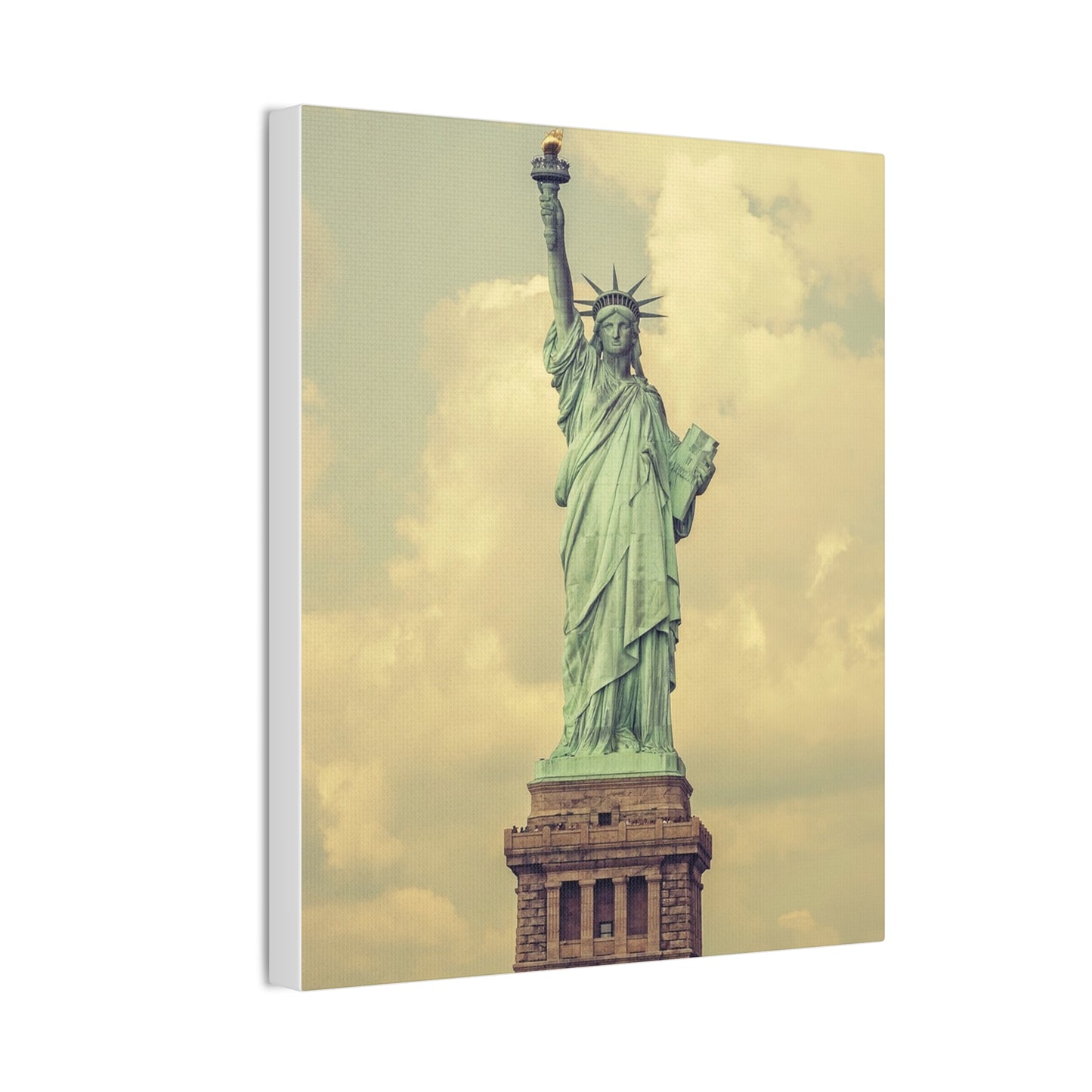 Statue of Liberty - Canvas Stretched, 0.75"