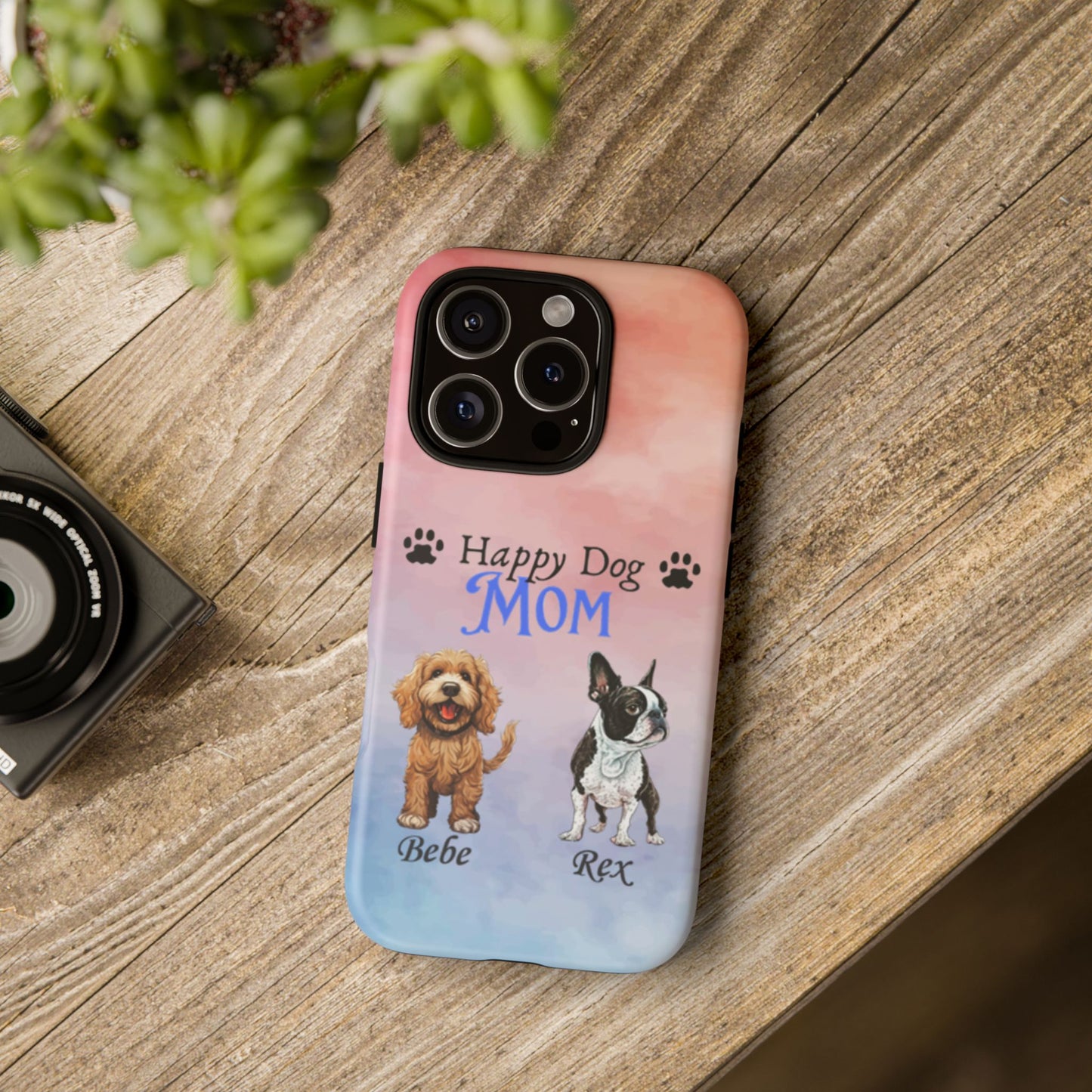 Dog Mom - Personalized - Whimsical Phone Cases - Mother's Day