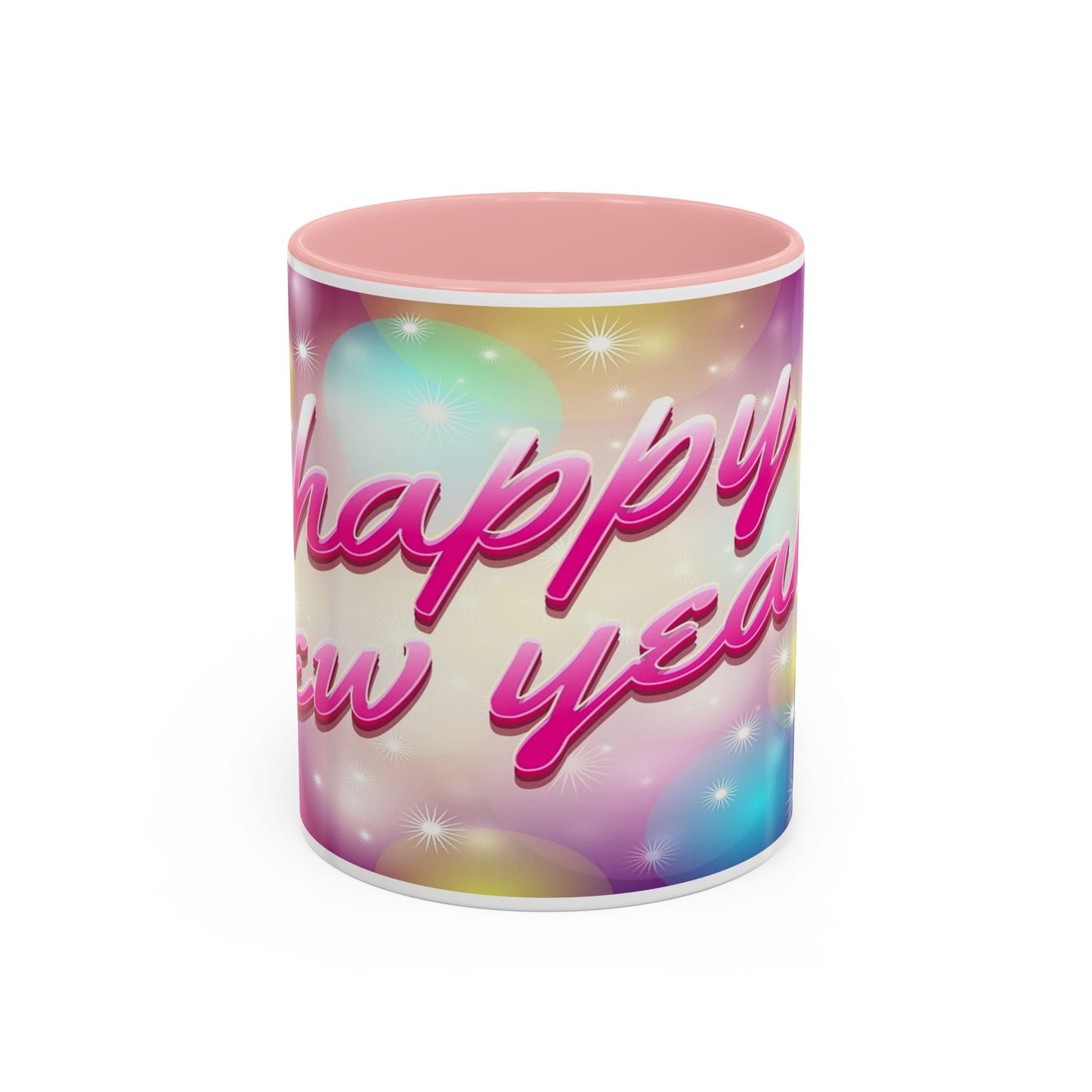 Happy New Year - Accent Coffee Mug (11, 15oz)