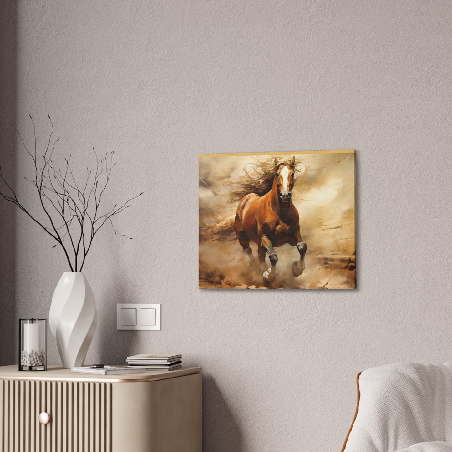 Horse - Canvas Stretched, 0.75"