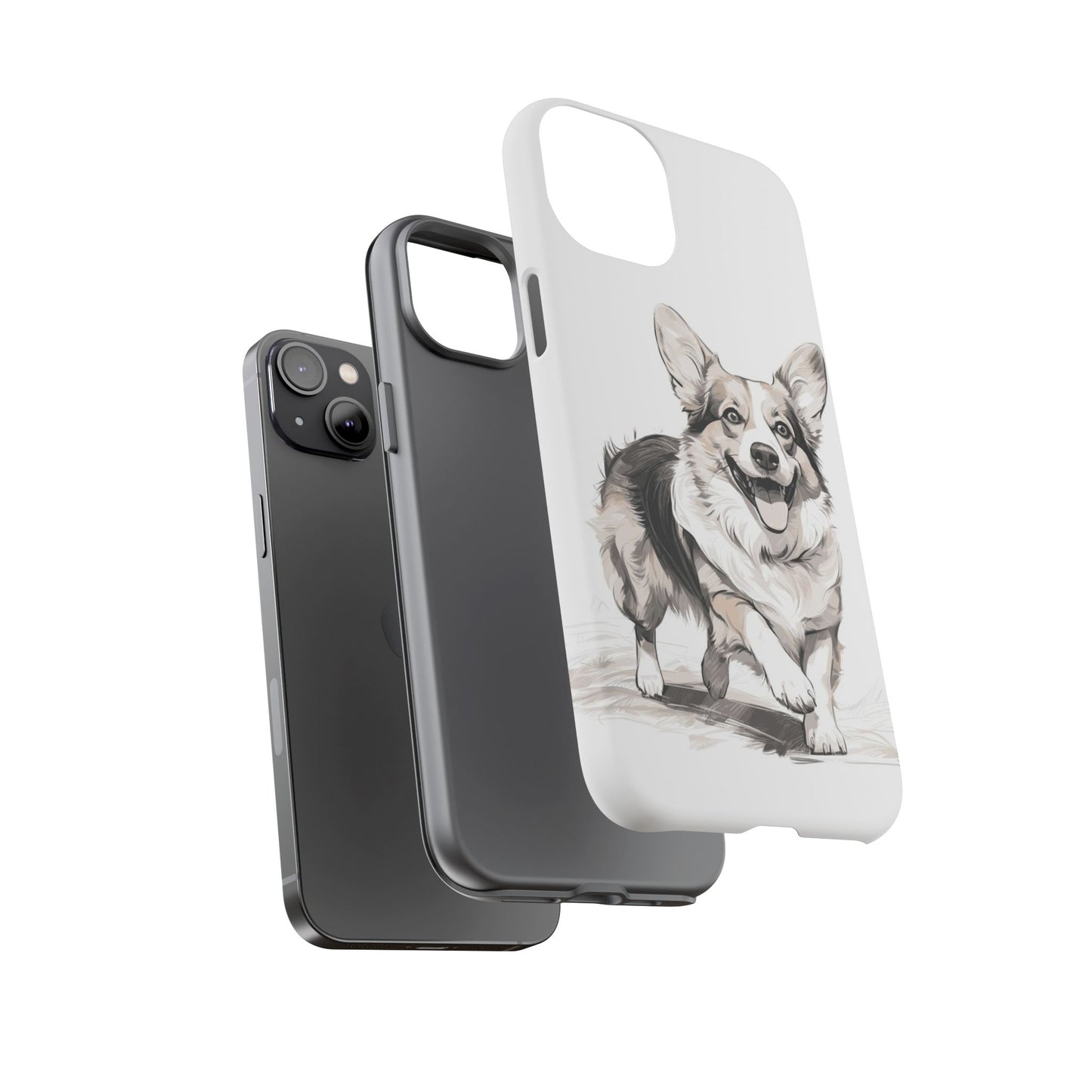 Corgi - Tough Cases -Whimsical Phone Cases