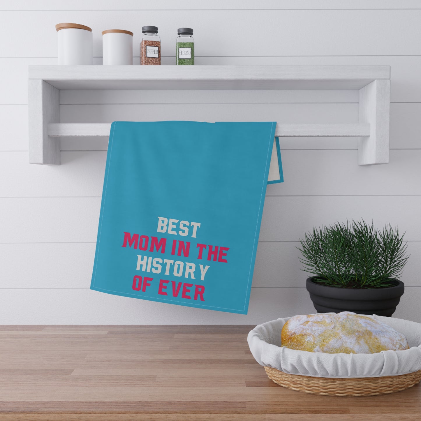 Best Mom Ever - Tea Towels (cotton, poly) - Mother's Day