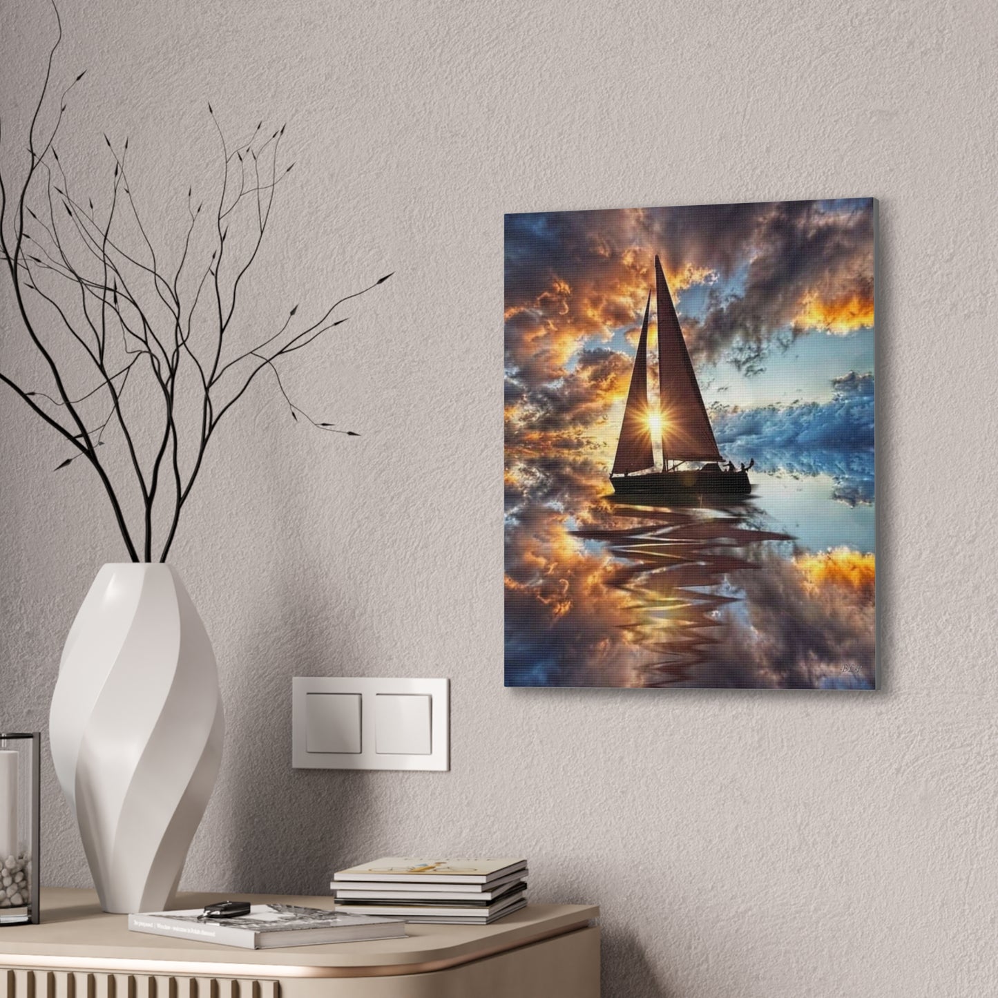 At Sea - Canvas Stretched, 0.75" - 2026 Wall Art - Scenes