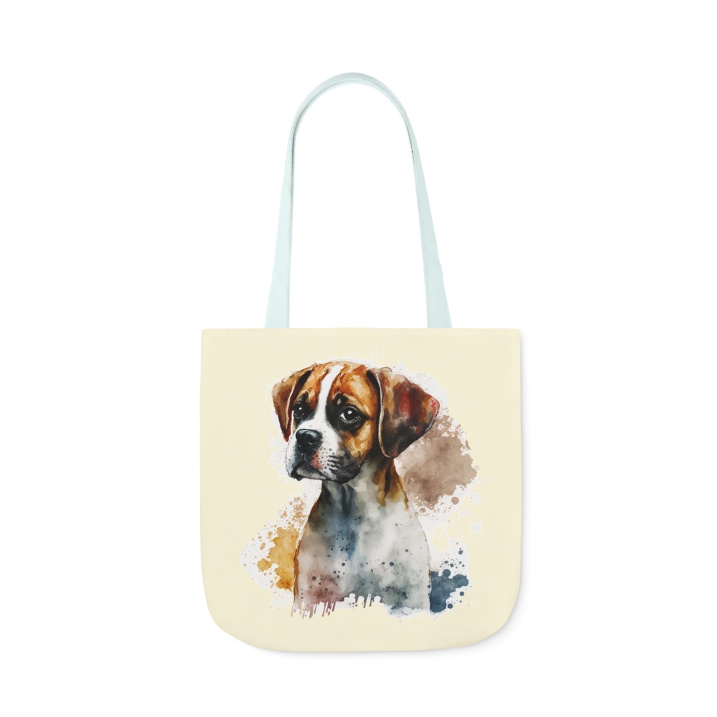 Boxer - Canvas Tote Bag, 5-Color Straps