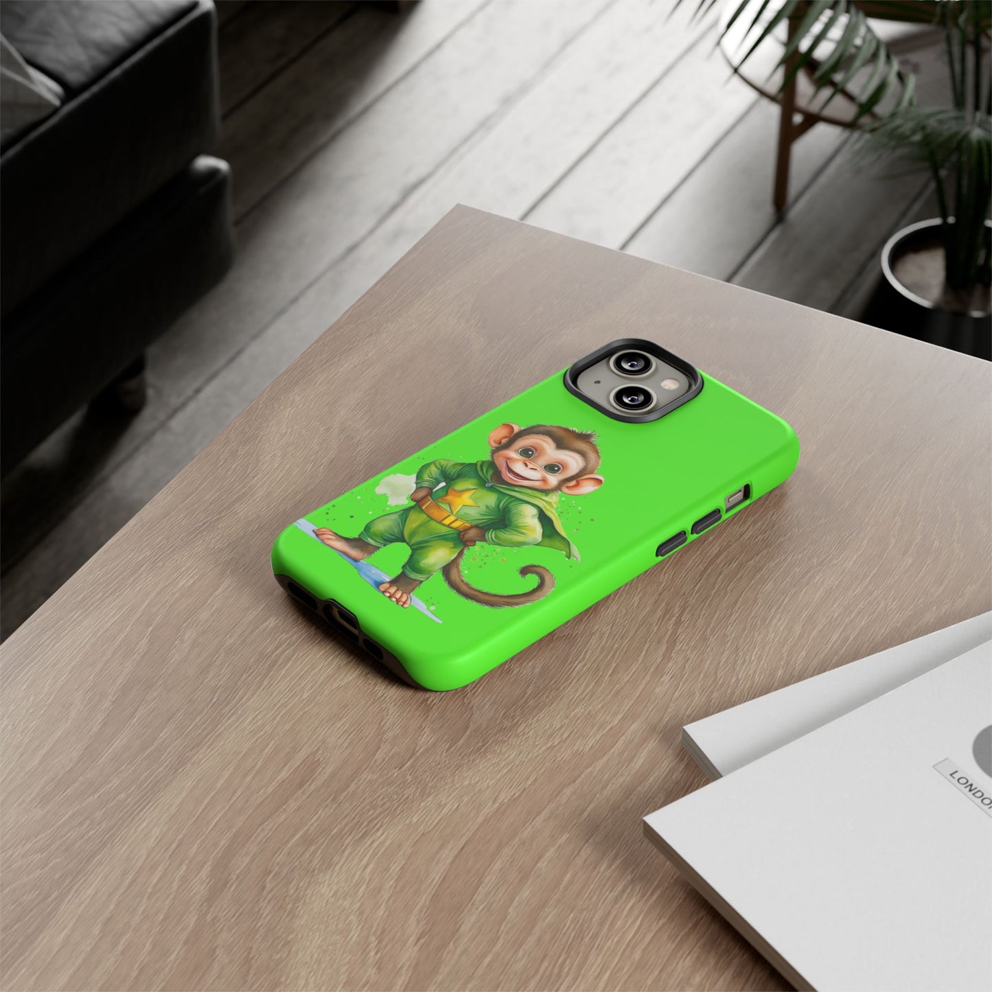 Super Chimp - Tough Whimsical Phone Cases