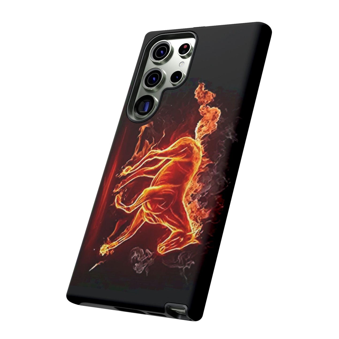 Burning Horse - Whimsical Phone Cases