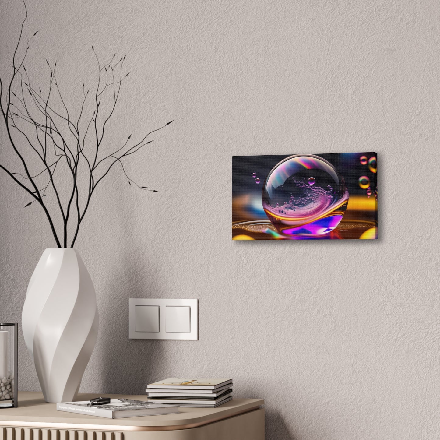 Glass Ball - Canvas Stretched, 0.75"