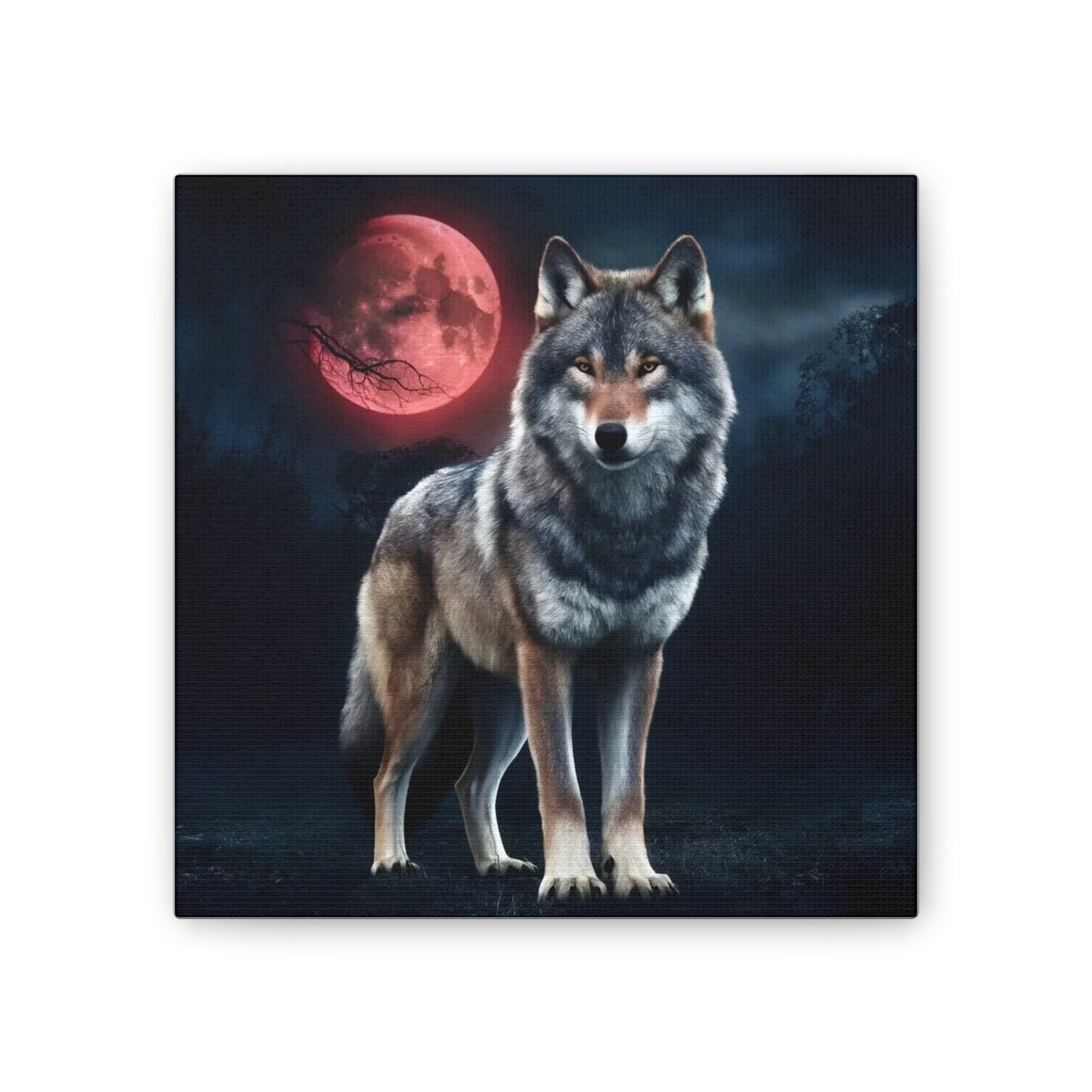 Wolf - Canvas Stretched, 0.75"