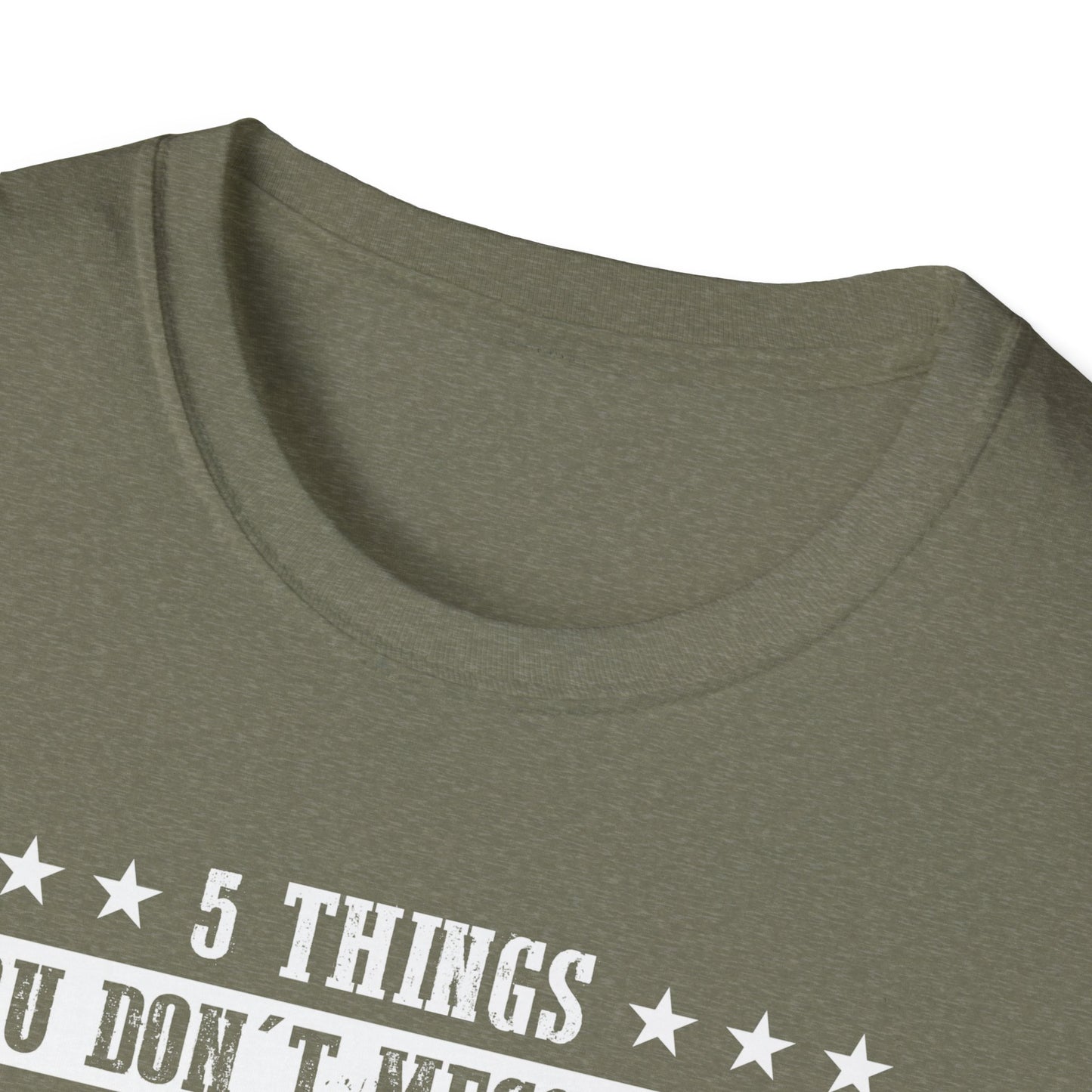 Five things - Unisex Softstyle T-Shirt