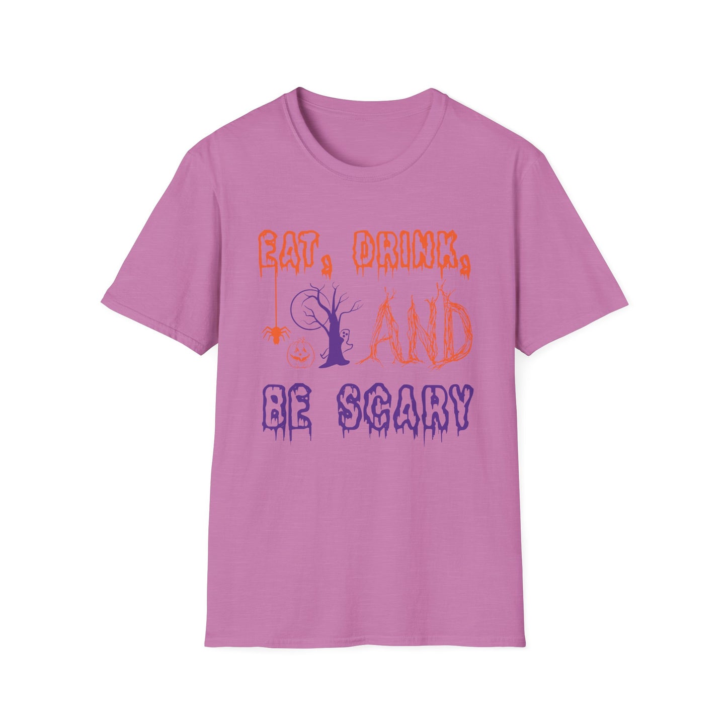 Be Scary - Unisex Softstyle T-Shirts - Halloween